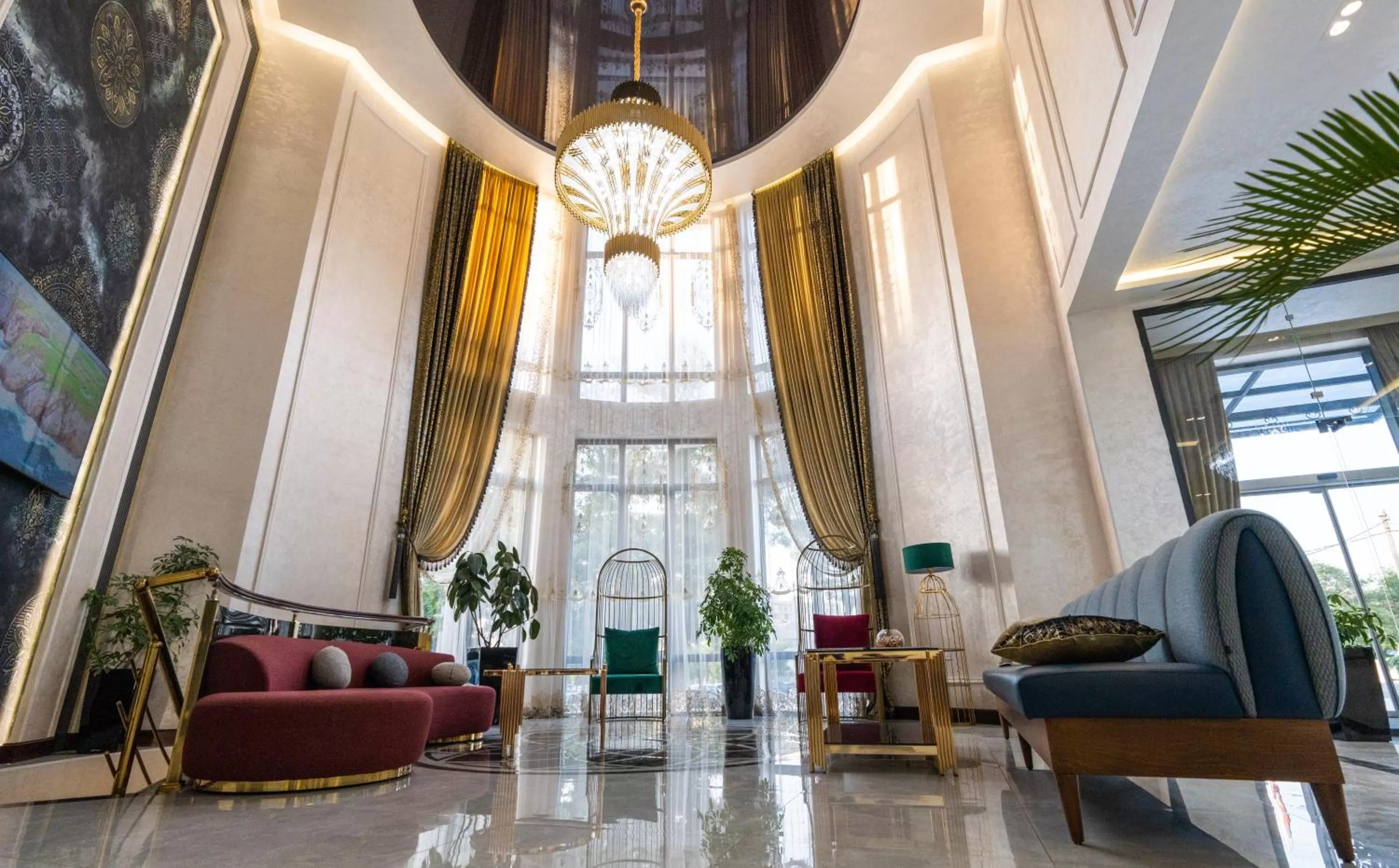 Lobby or reception in Garnet Hotel Tashkent