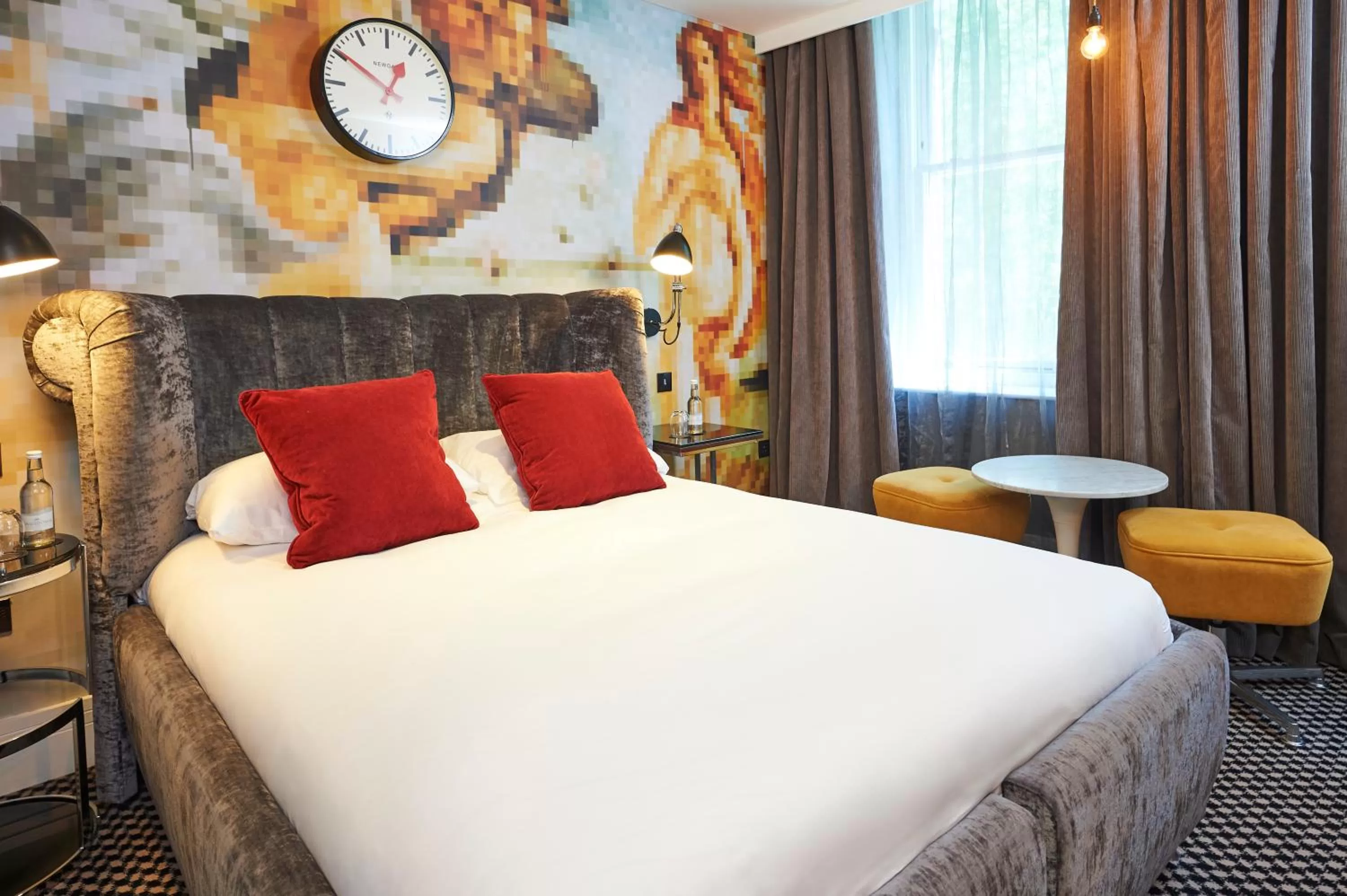 Bedroom, Bed in Malmaison London