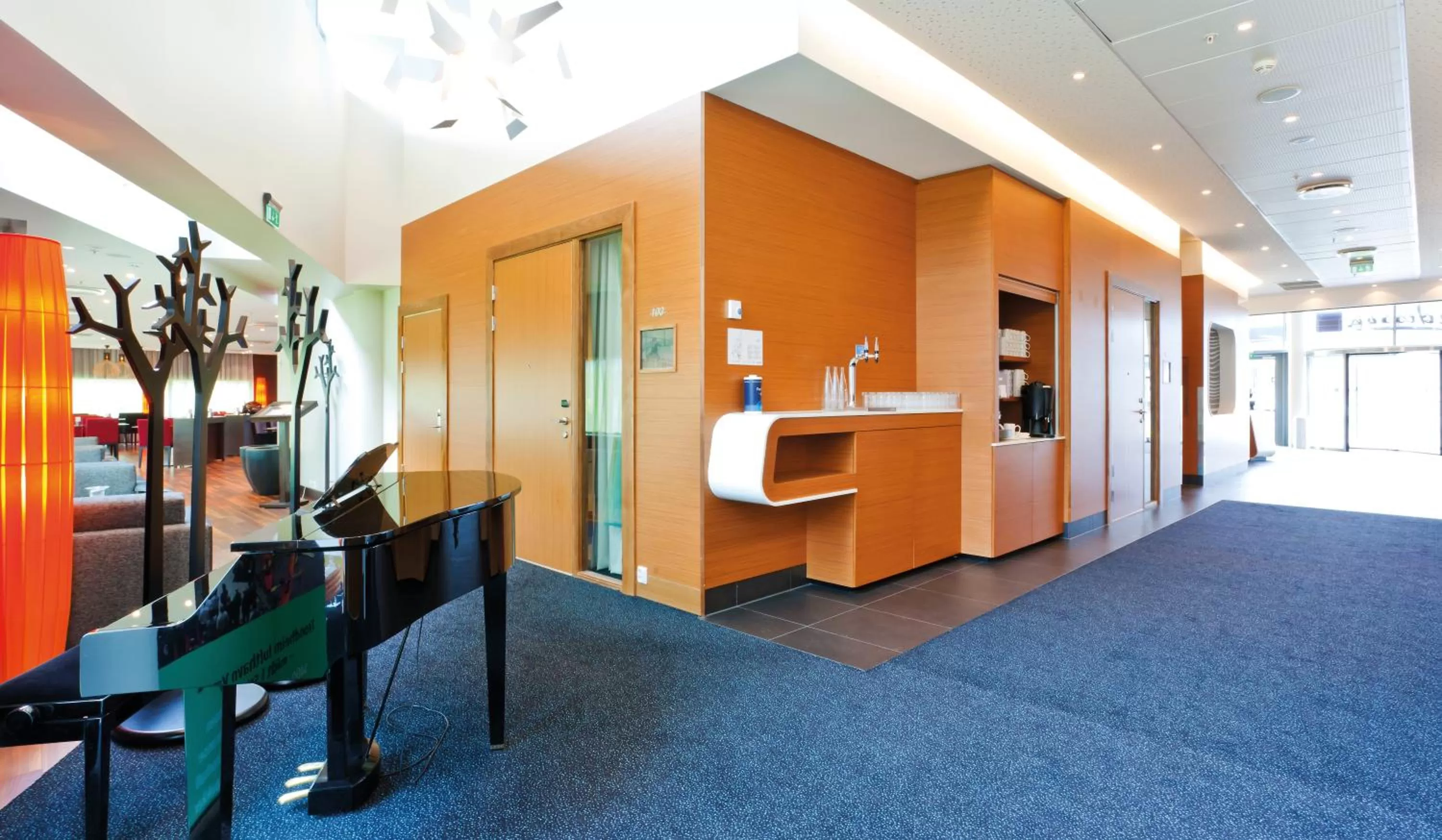 Lobby or reception in Radisson Blu Hotel, Trondheim Airport