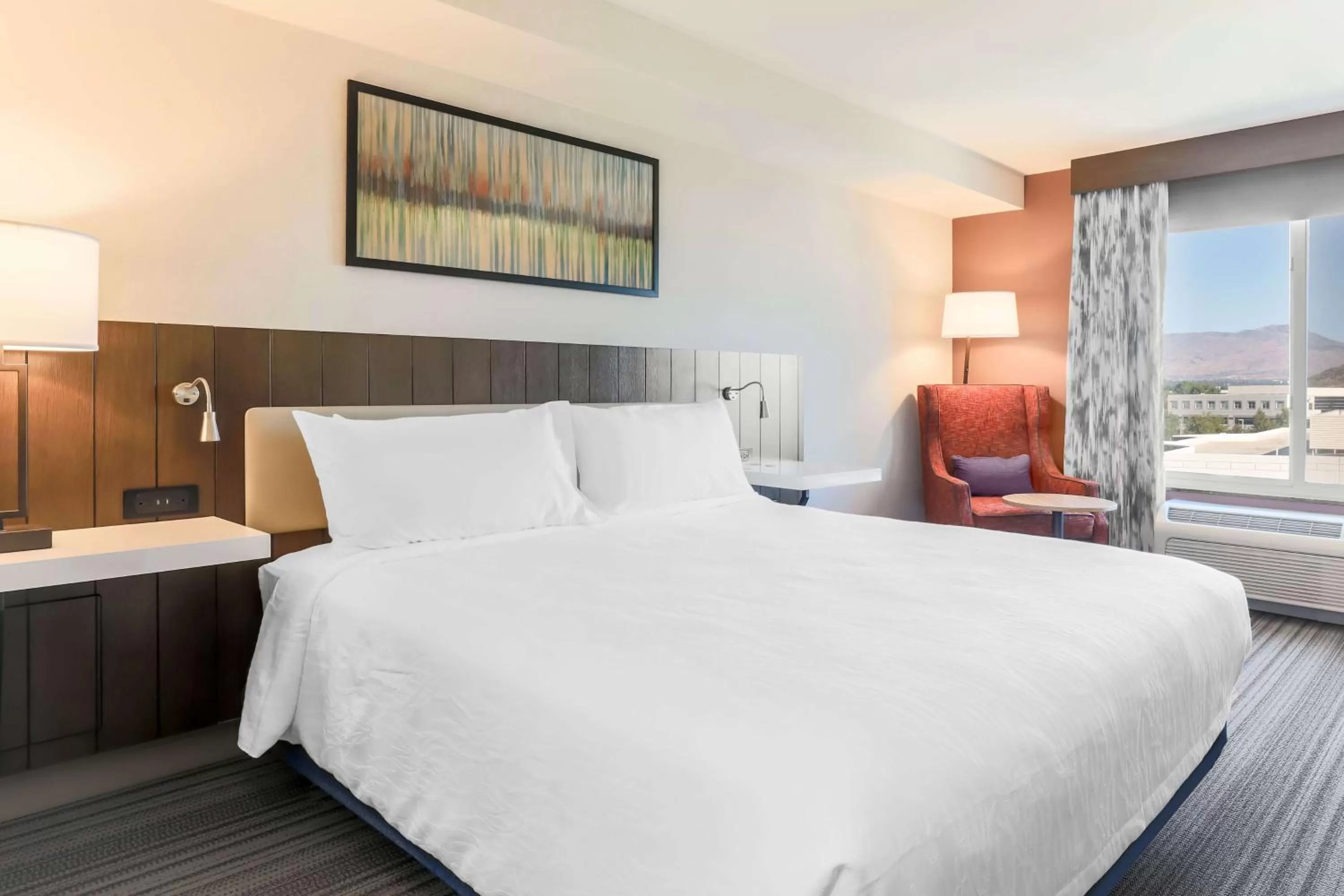 Bed in Hilton Garden Inn Reno