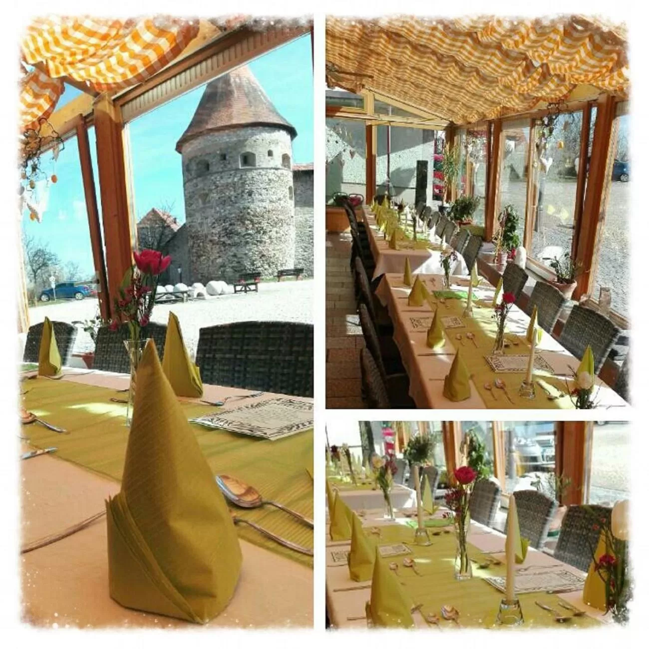 Dining area, Restaurant/Places to Eat in Gasthof Zur Burg