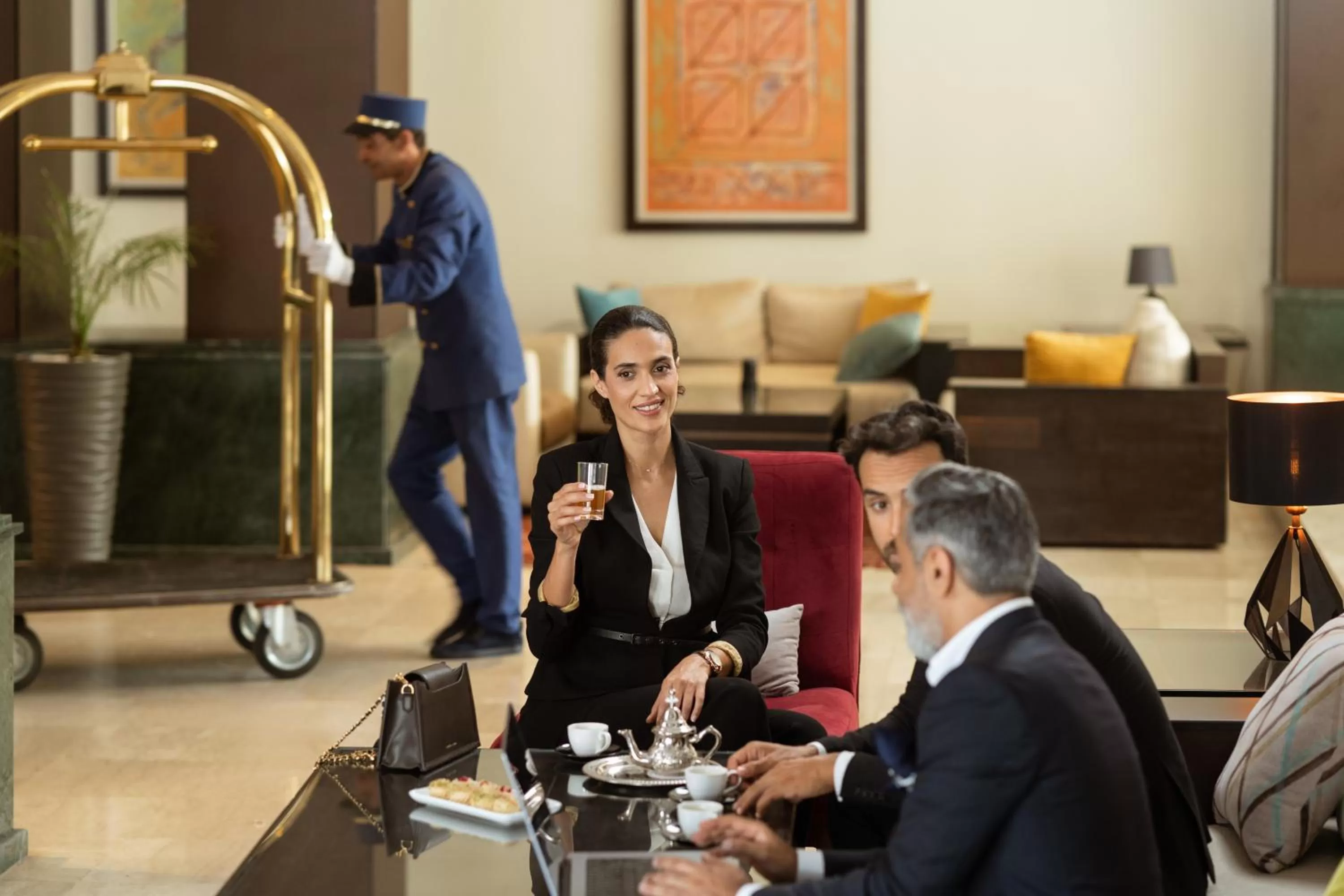 Lobby or reception in Terminus City Center Oujda