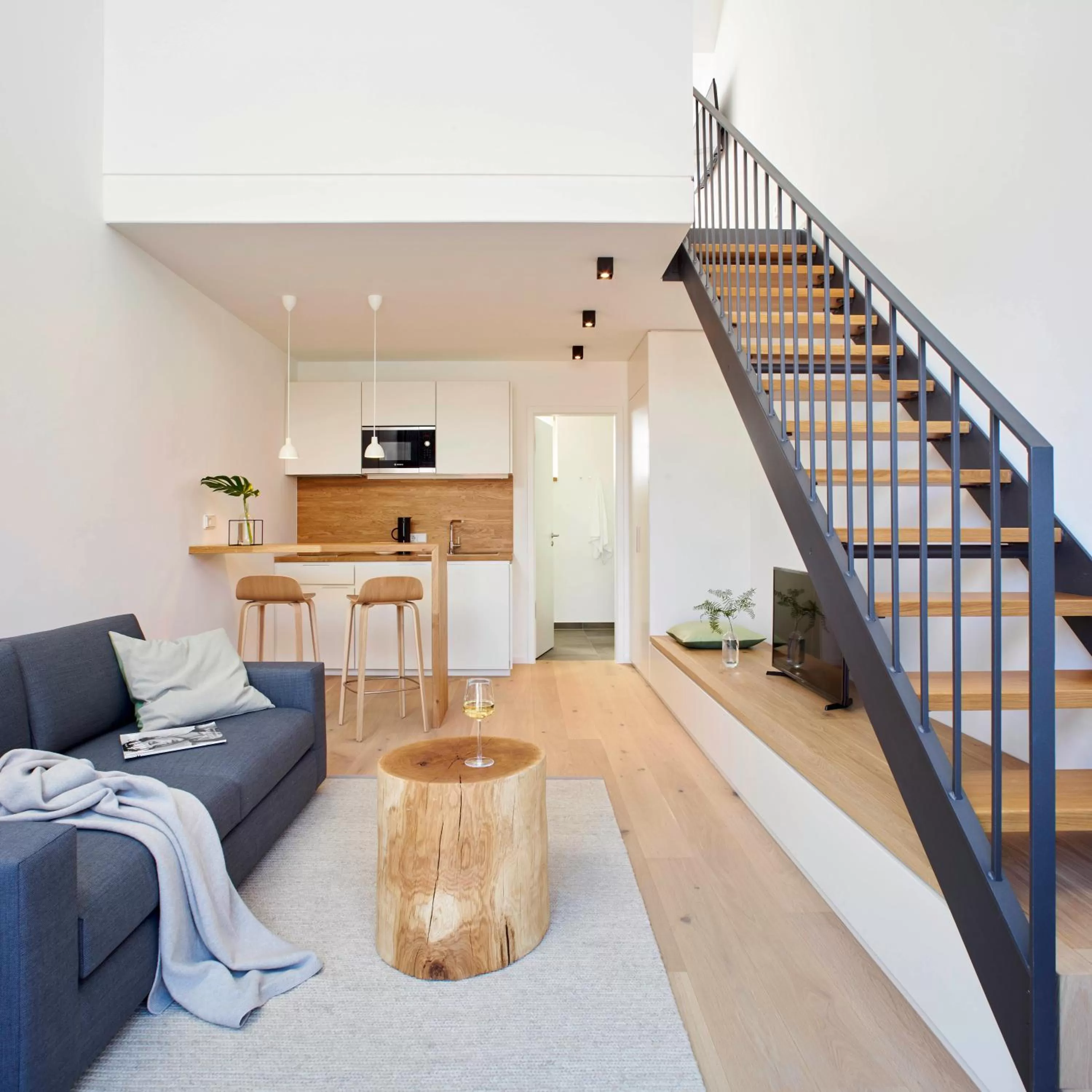 Living room in meinwolfsburg hotel auf dem rittergut vormals Yard Boarding Hotel