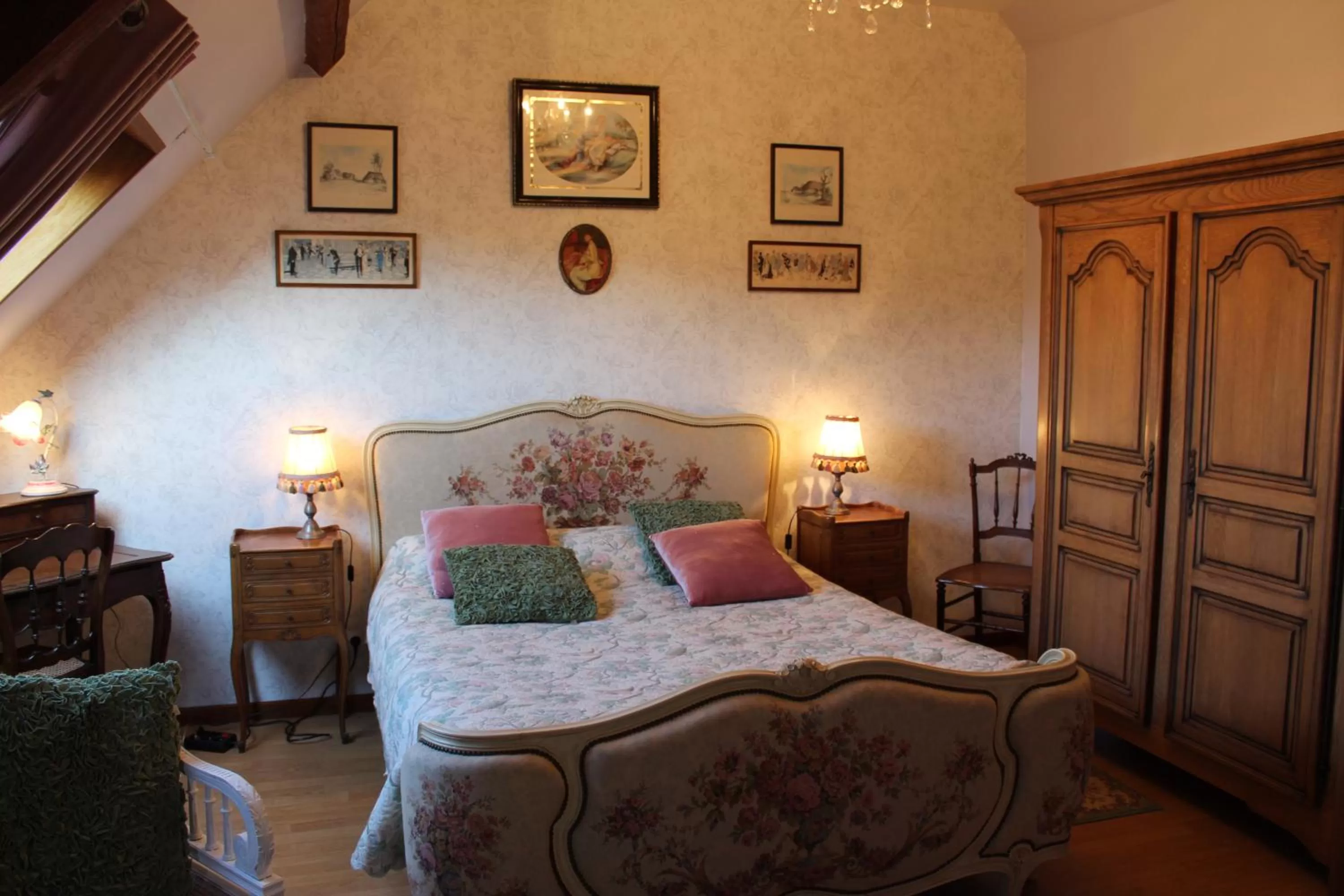 Bed in La ferme de la vallée