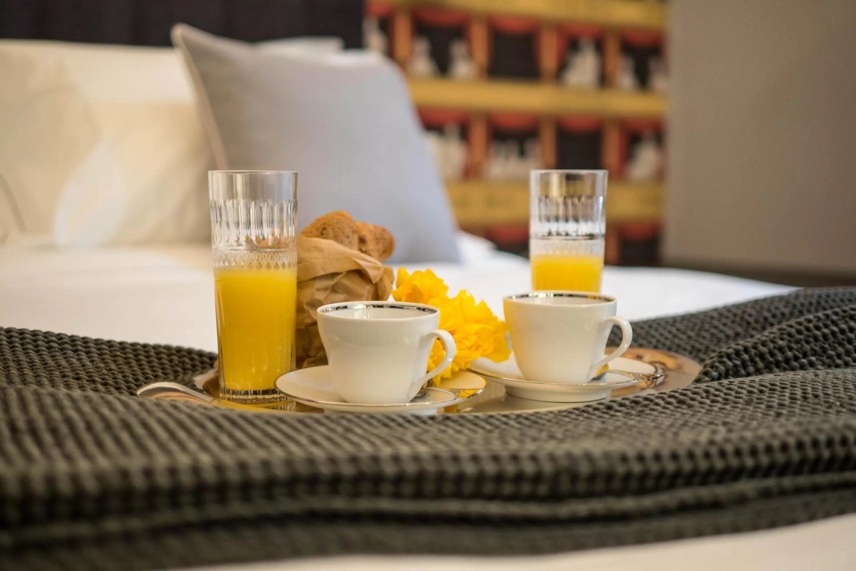 Decorative detail, Bed in Family Affair Luxury Rooms&Suites