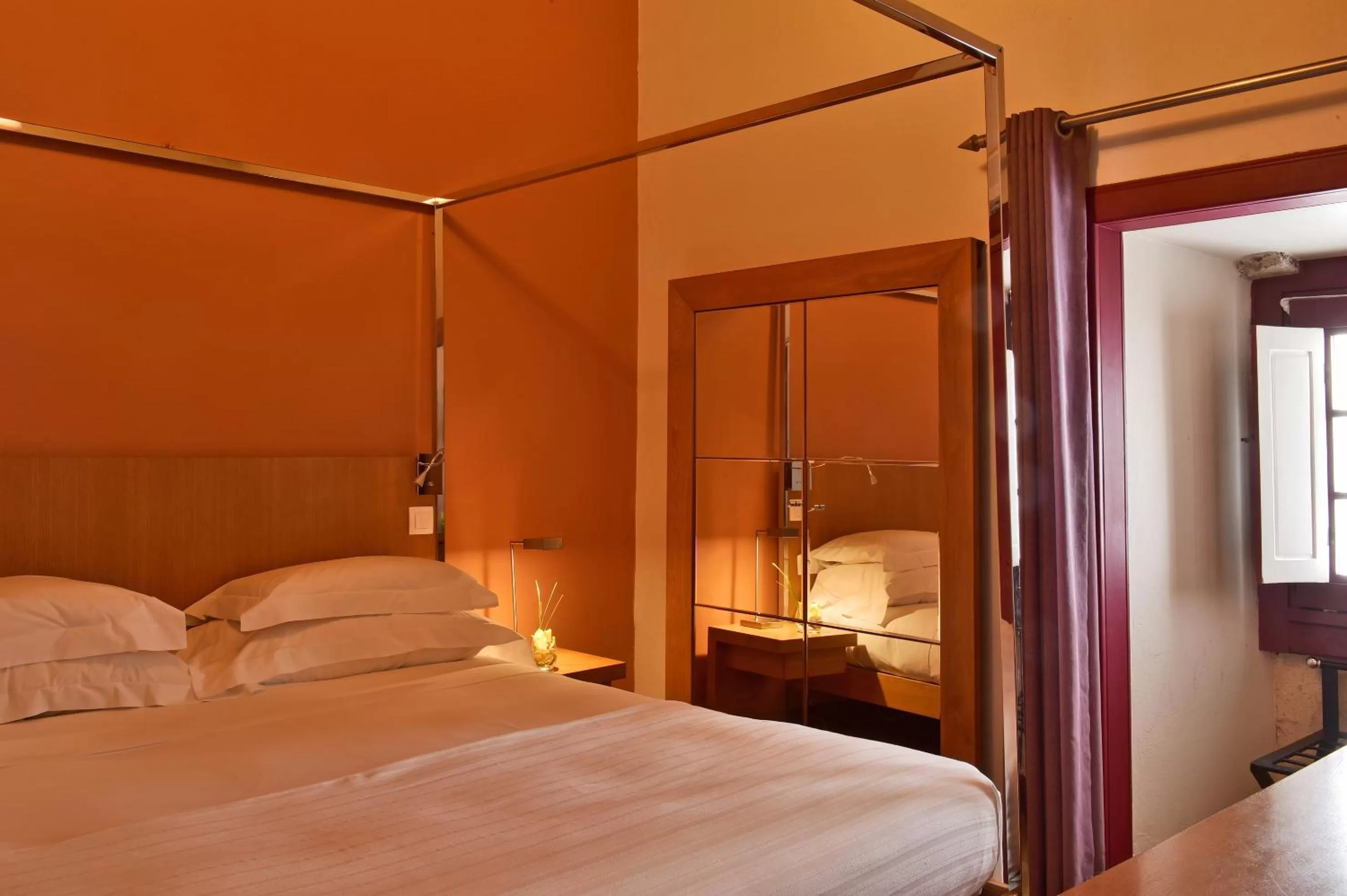 Bed in Pousada Castelo de Obidos