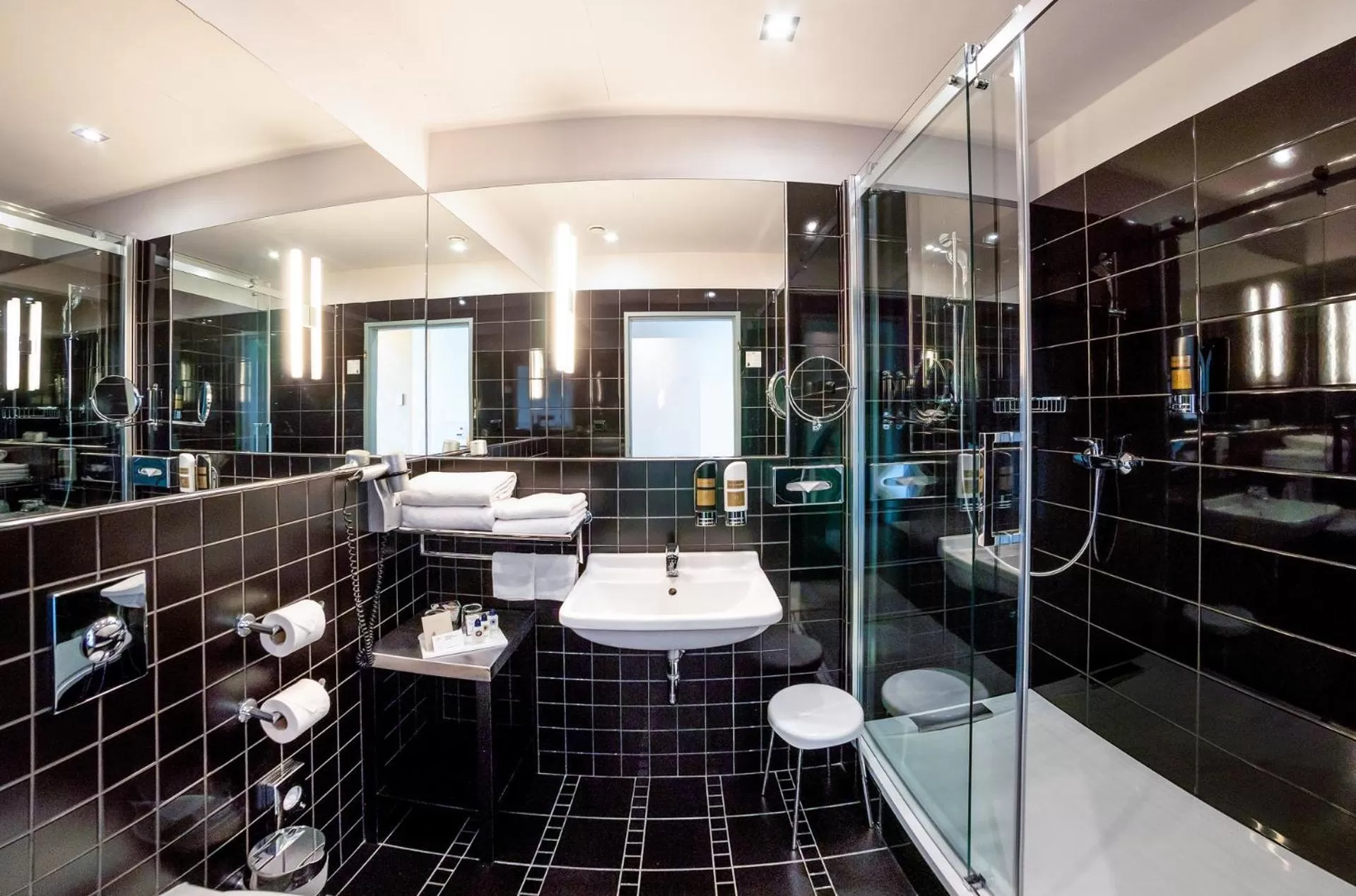 Bathroom in Grandium Hotel Prague