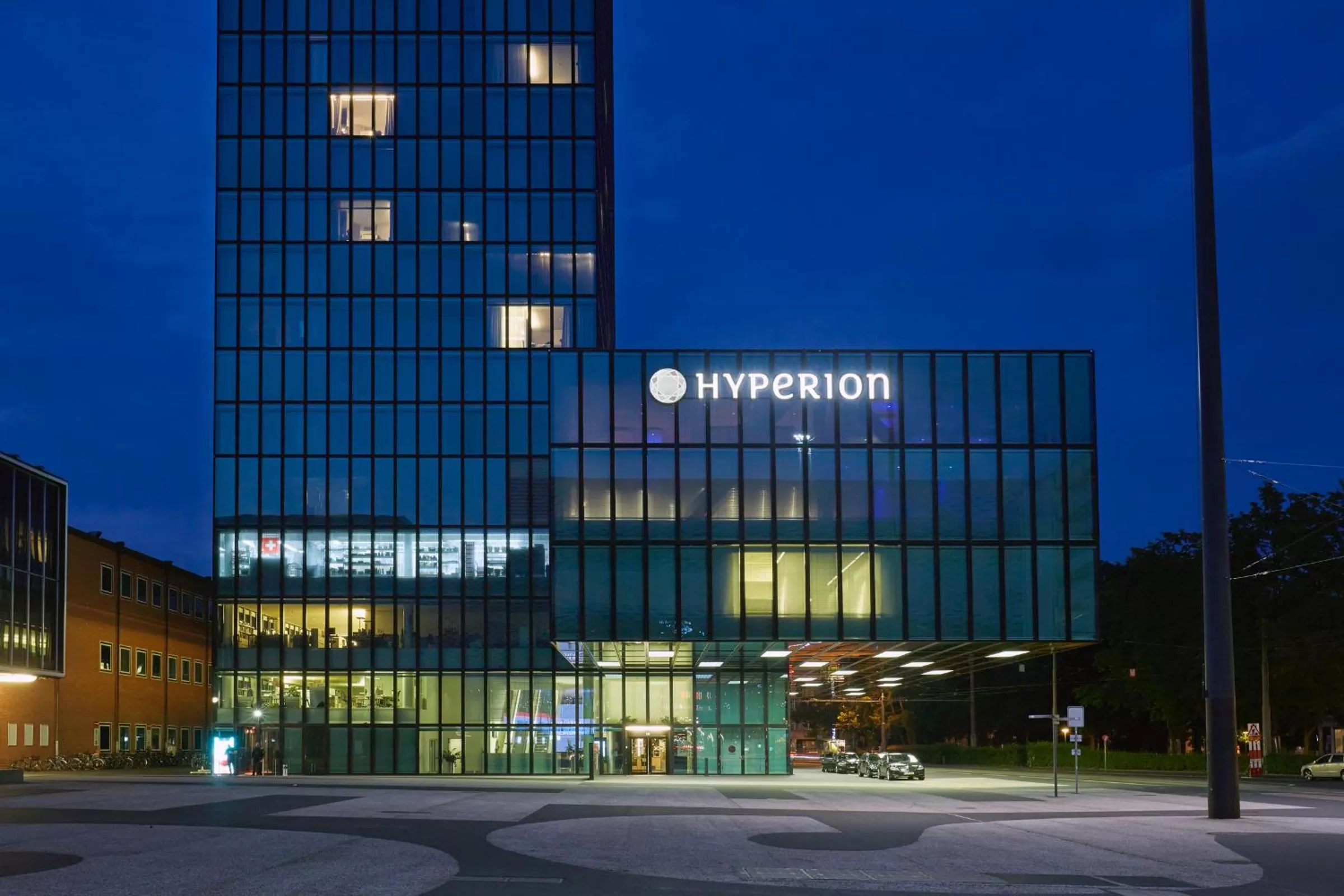 Facade/entrance in HYPERION Hotel Basel