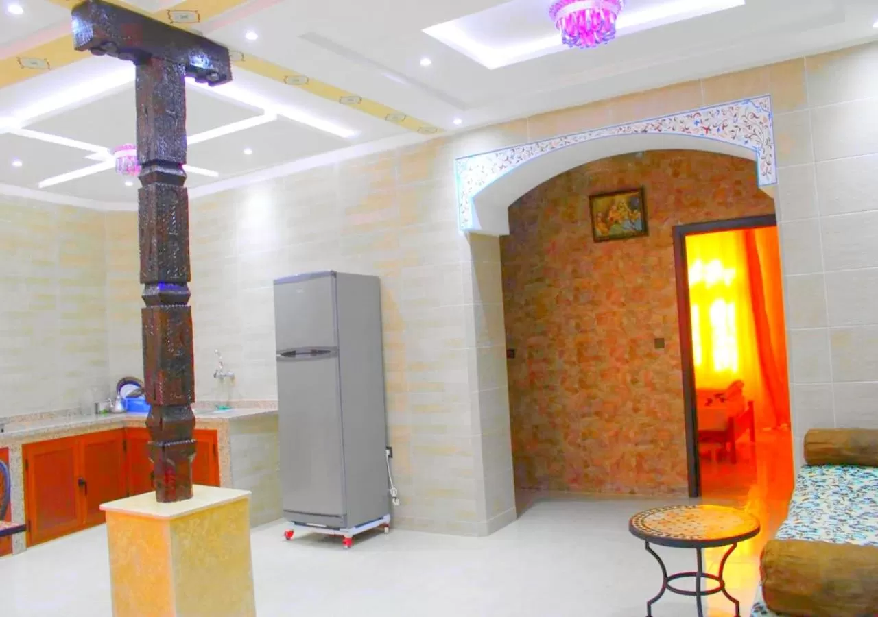 Kitchen or kitchenette in Résidence Miramare Marrakech