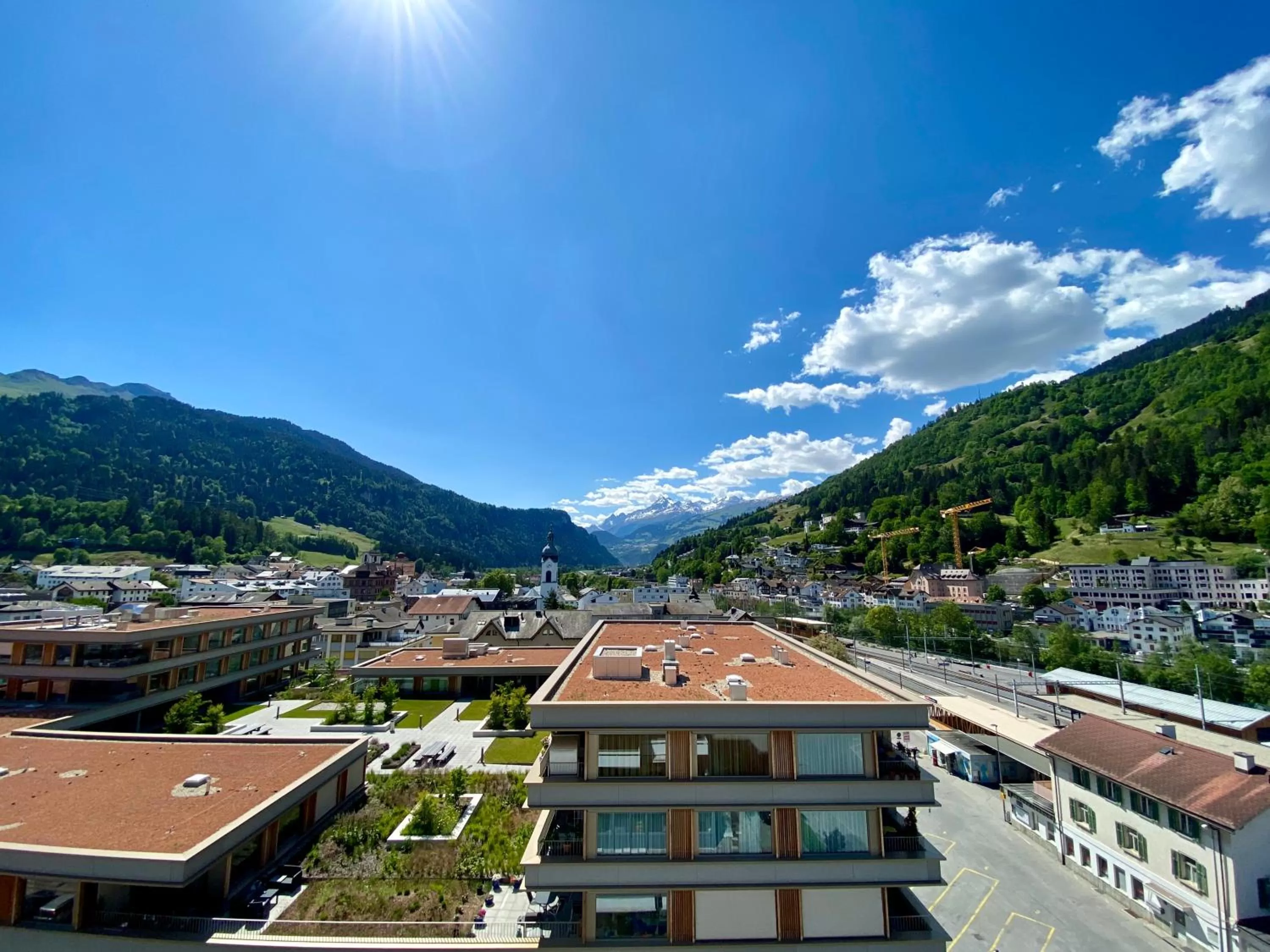 Mountain view in Eden Hotel und Restaurant