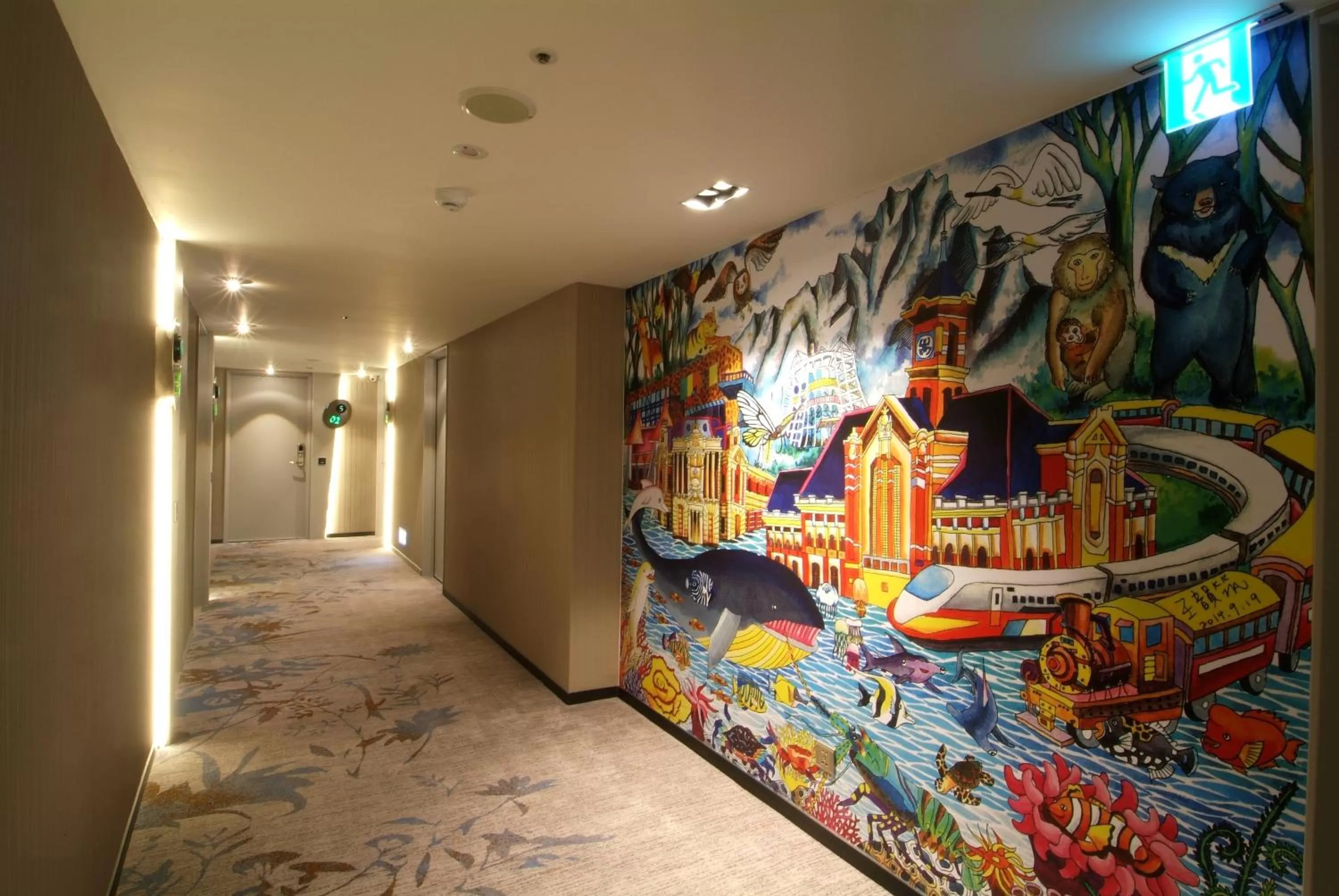 Facade/entrance in The Cloud Hotel