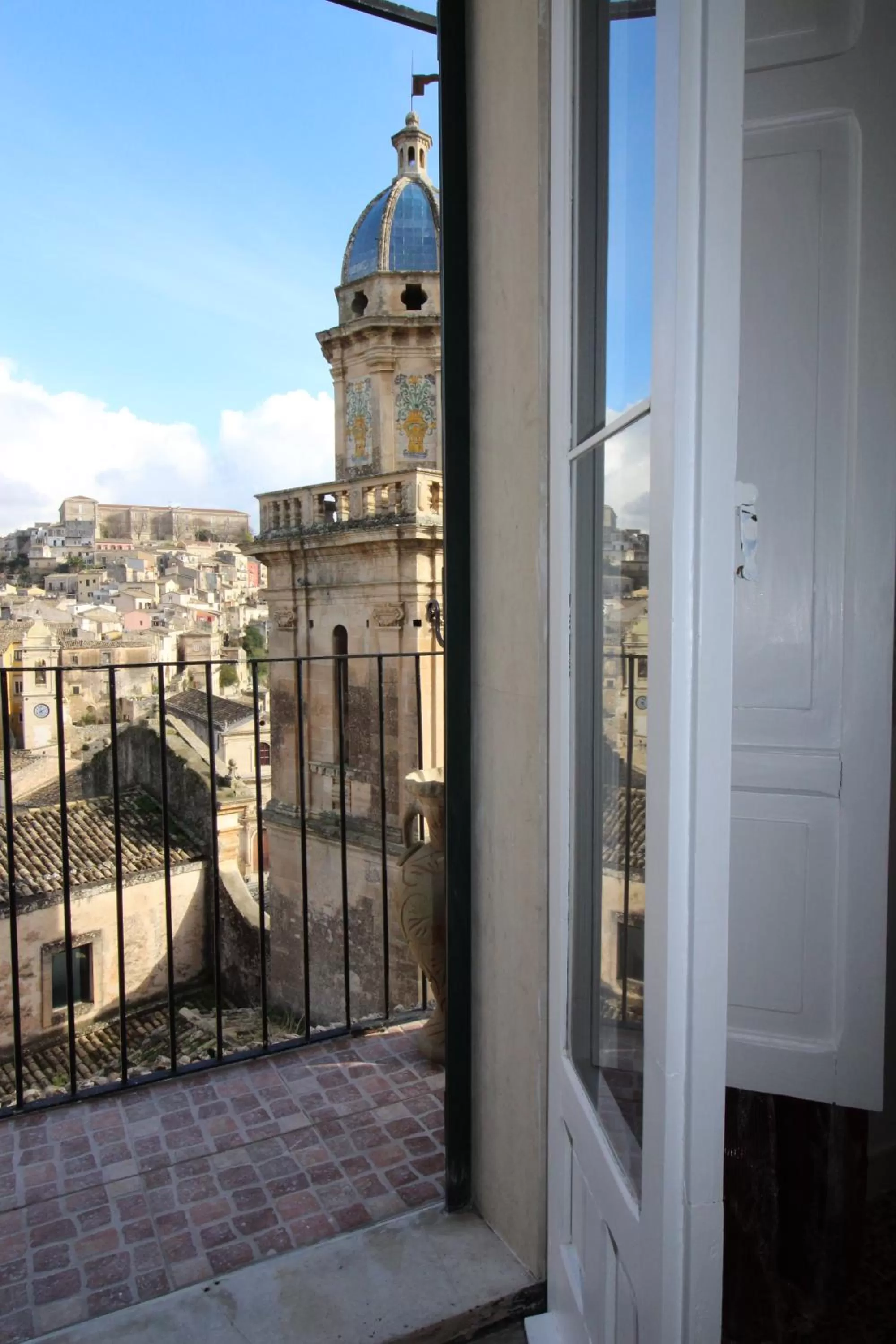 Balcony/Terrace in B&B Belvedere All'Idria