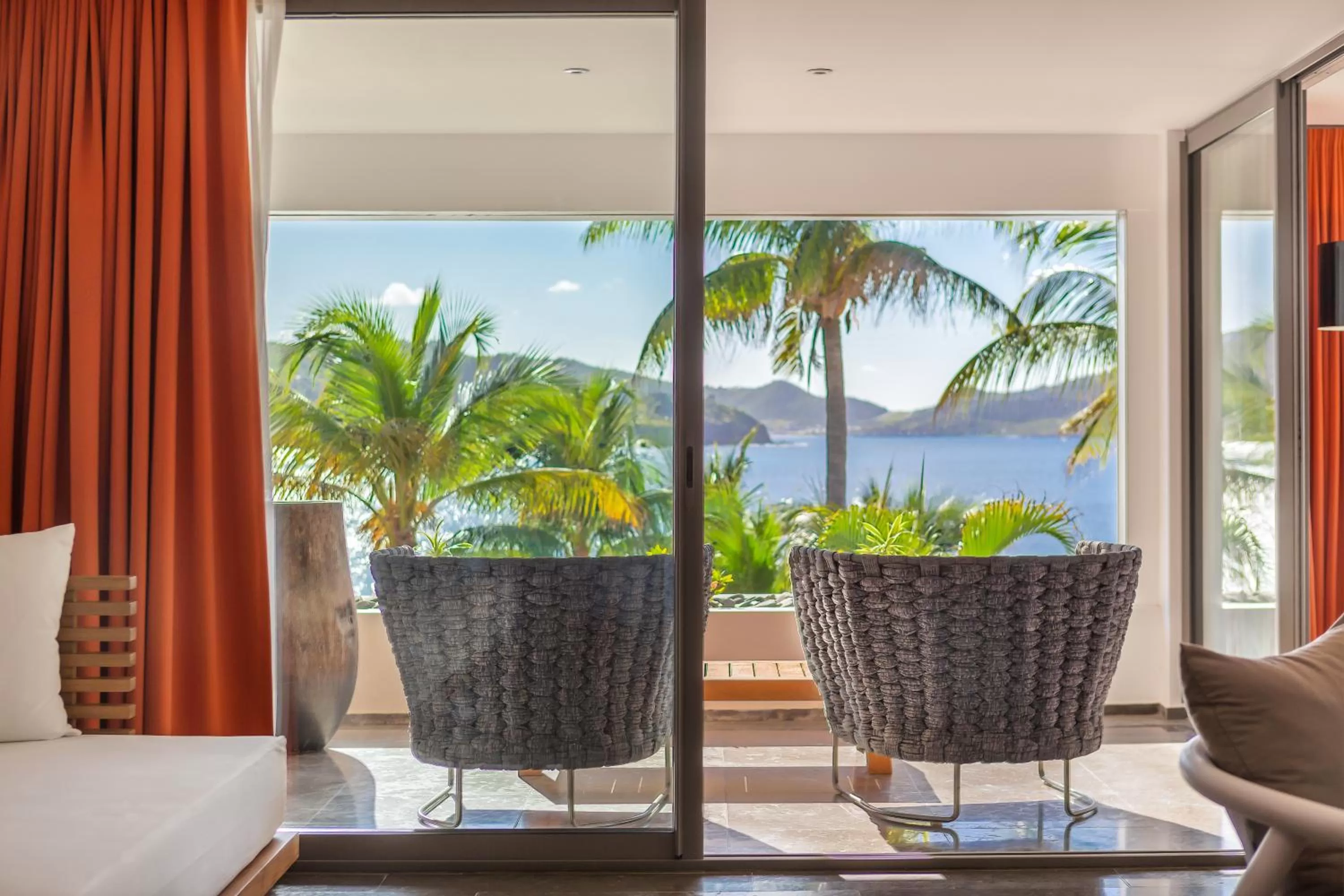 Balcony/Terrace in Hotel Christopher Saint Barth