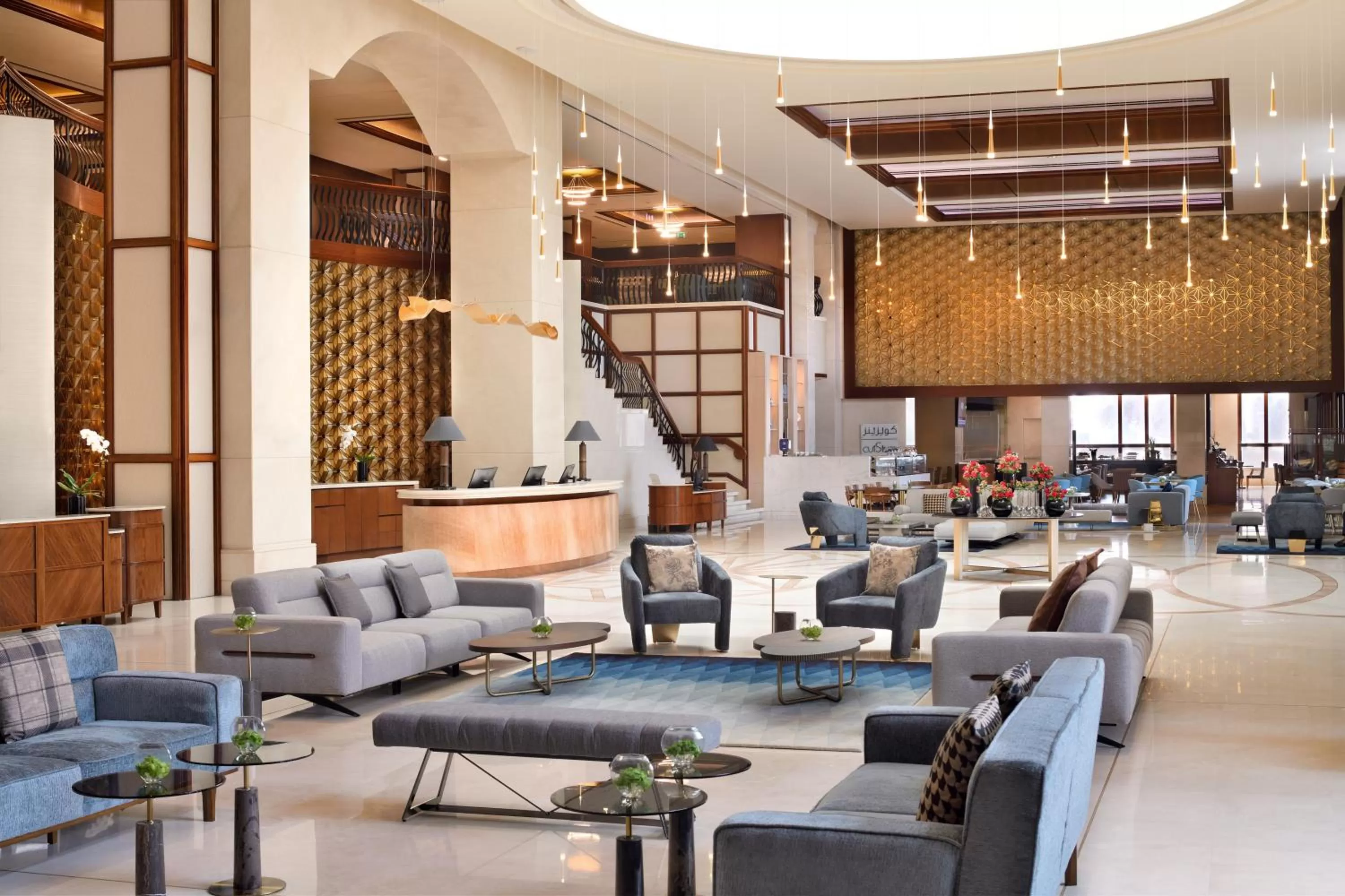 Lobby or reception in Crowne Plaza - Dubai Jumeirah by IHG