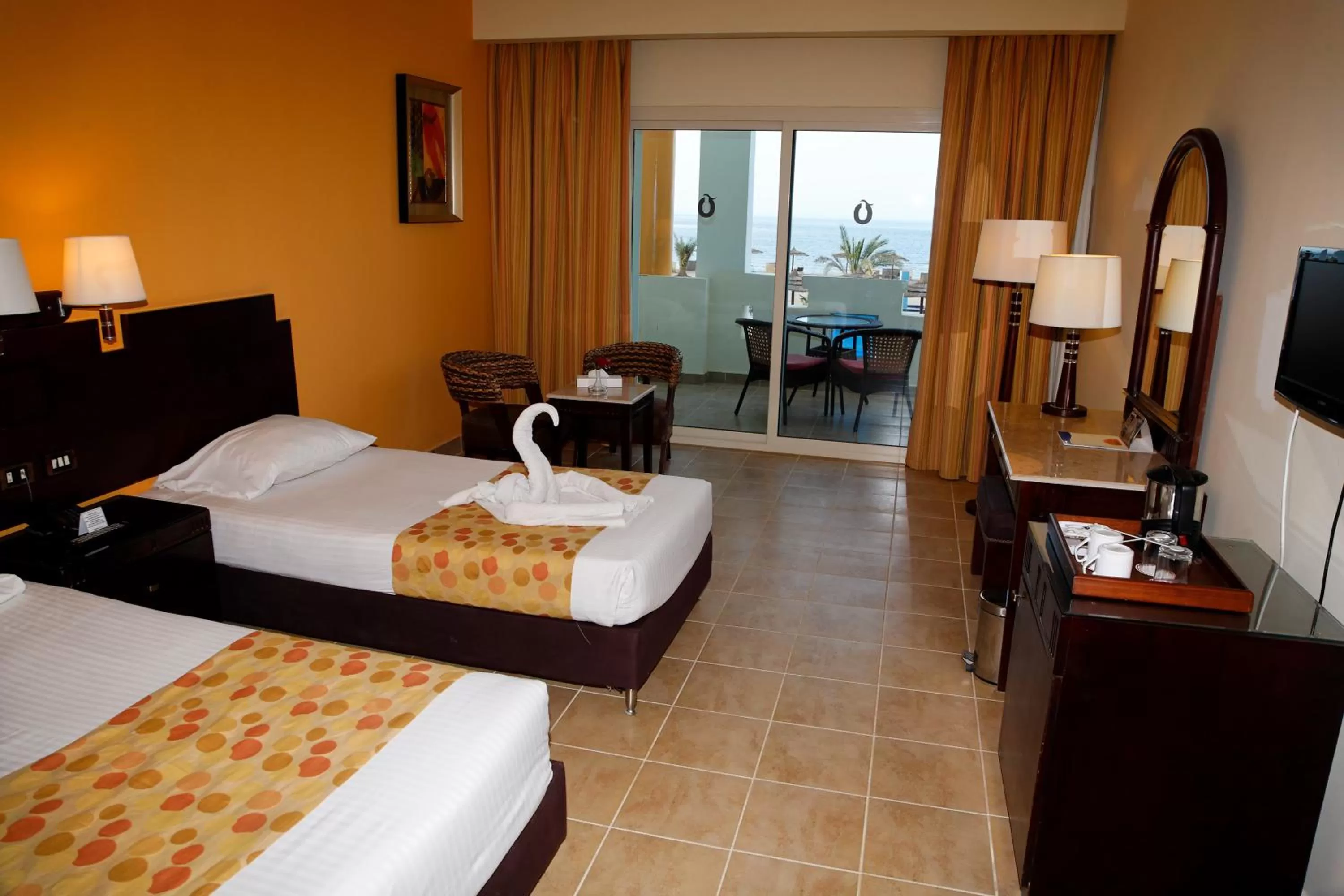 TV and multimedia, Bed in Coral Sun Beach