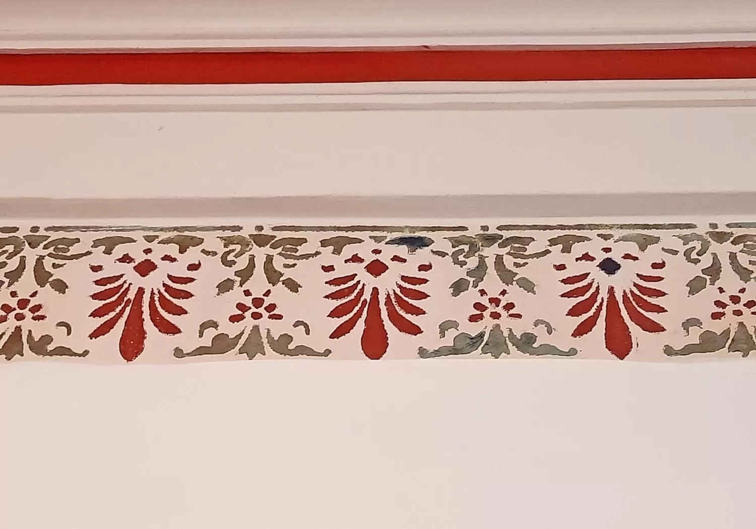 Decorative detail in Saratha Vilas Chettinad
