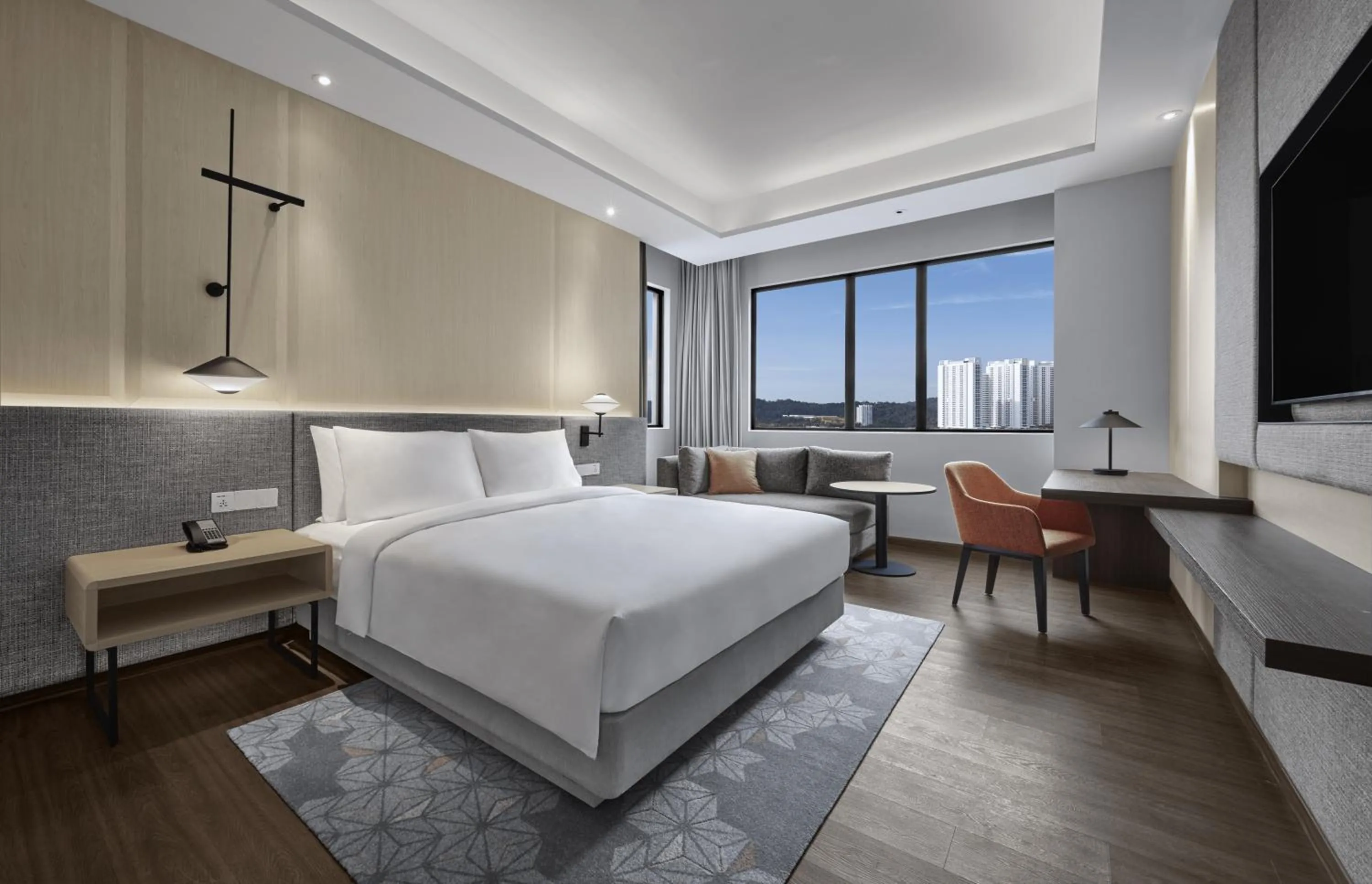 Bed in Hyatt Place Kuala Lumpur Bukit Jalil