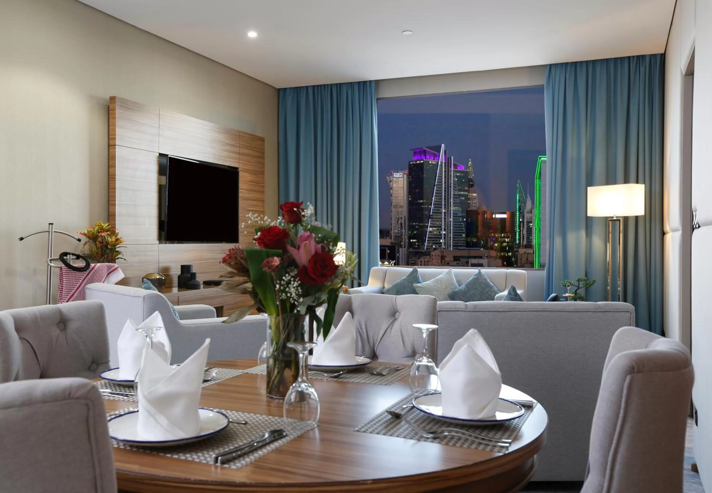 Living room in Cantonal Hotel by Warwick