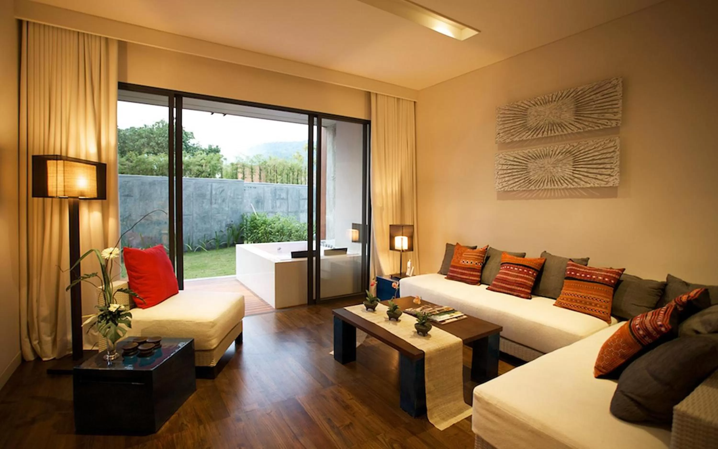 Living room in Veranda Chiang Mai Suite