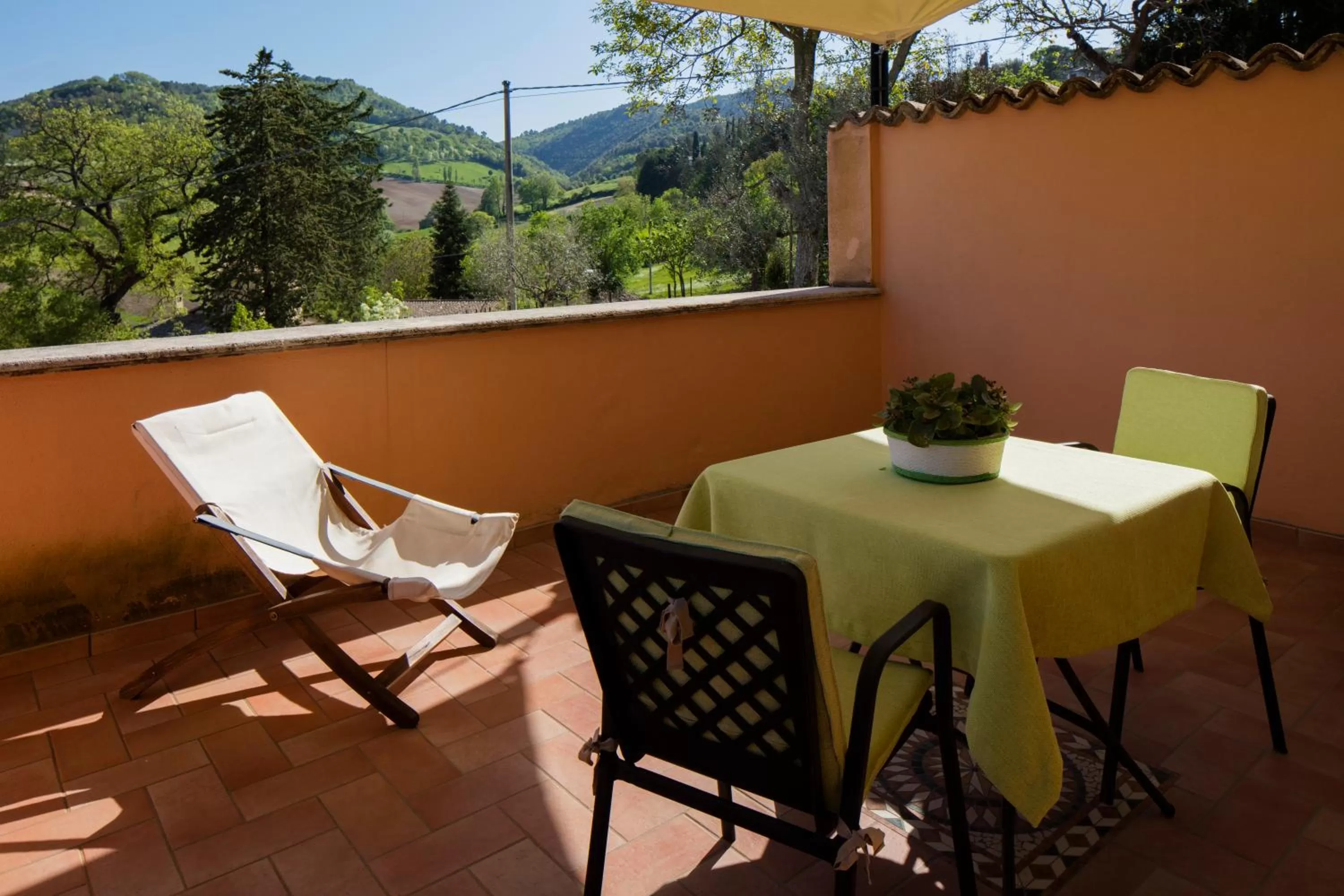 Patio in Albergo Villa Cristina