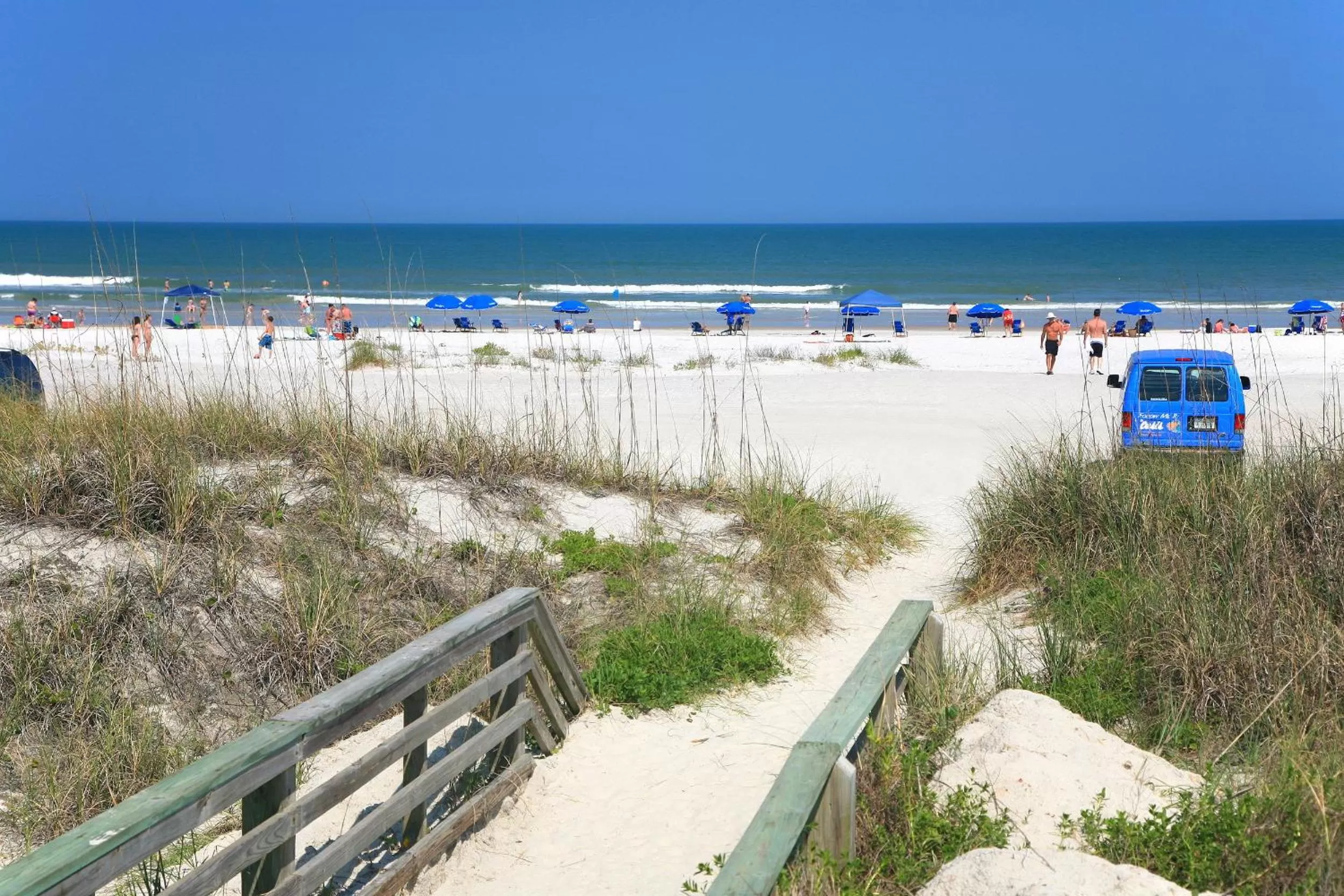 Beach in Guy Harvey Resort on Saint Augustine Beach