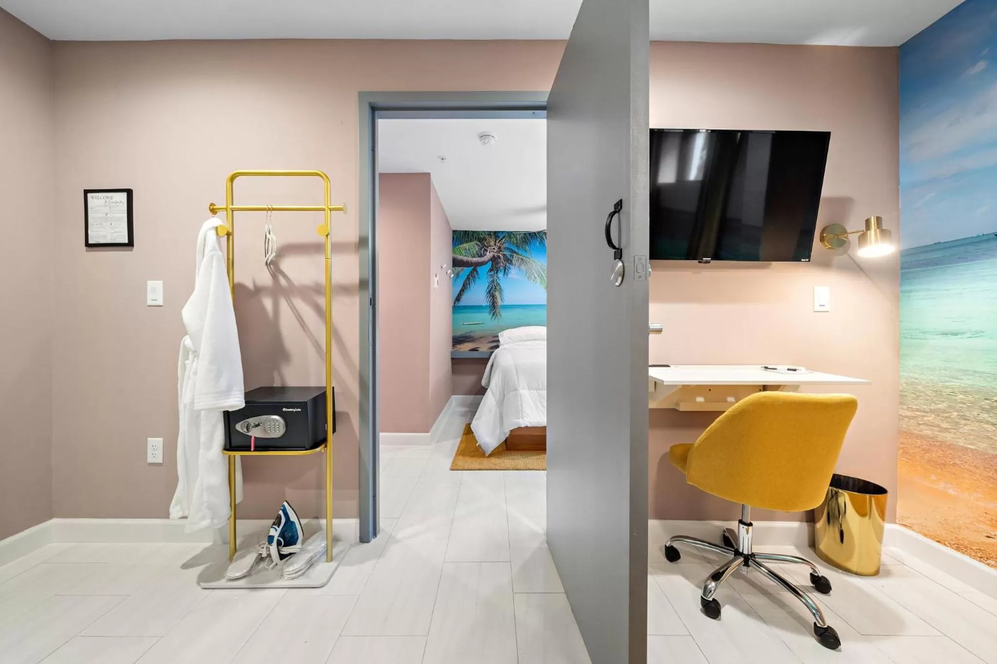 Decorative detail in Wanderstay Boutique Hotel