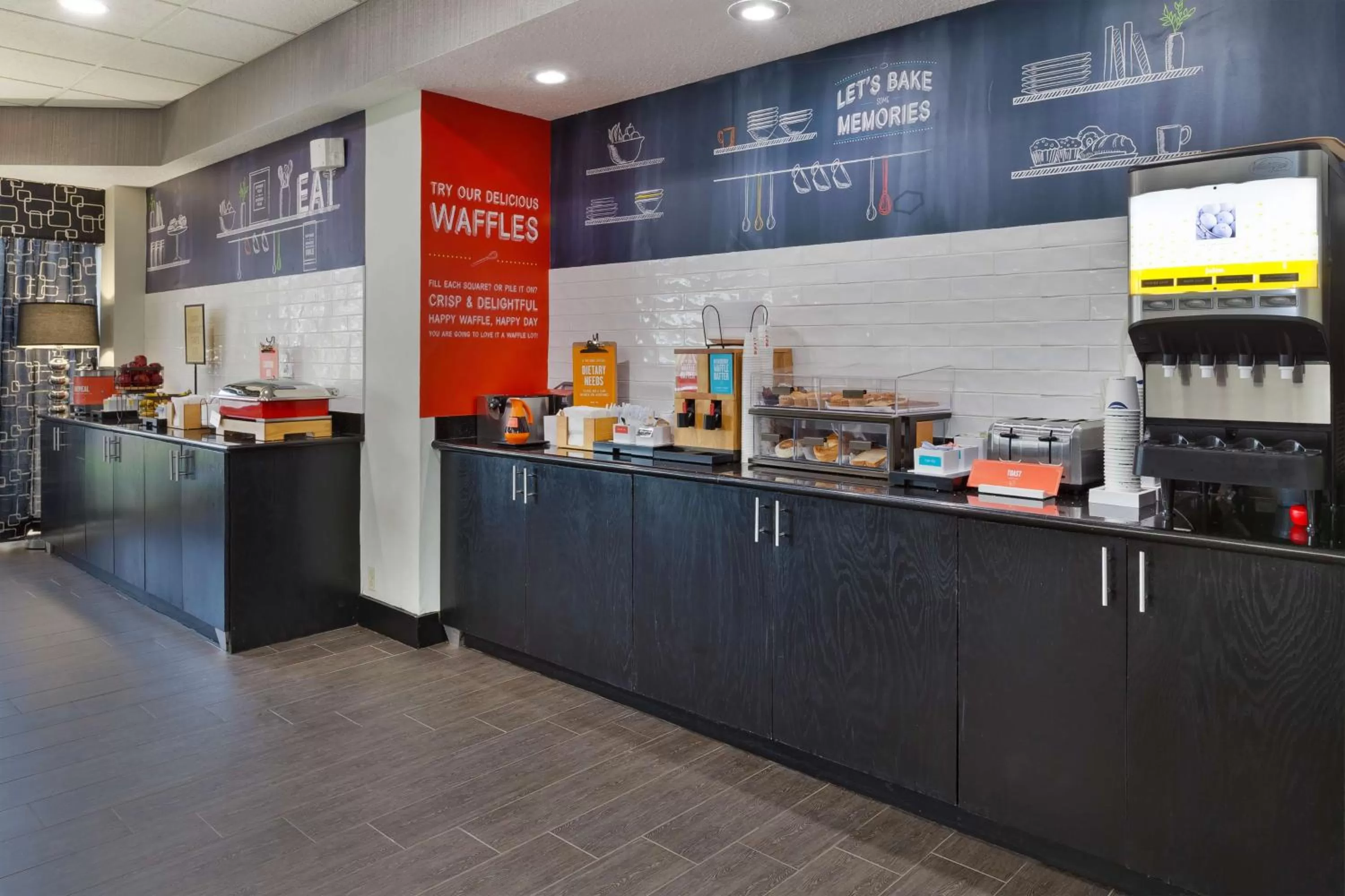 Breakfast in Hampton Inn Columbus/Delaware I-71 North