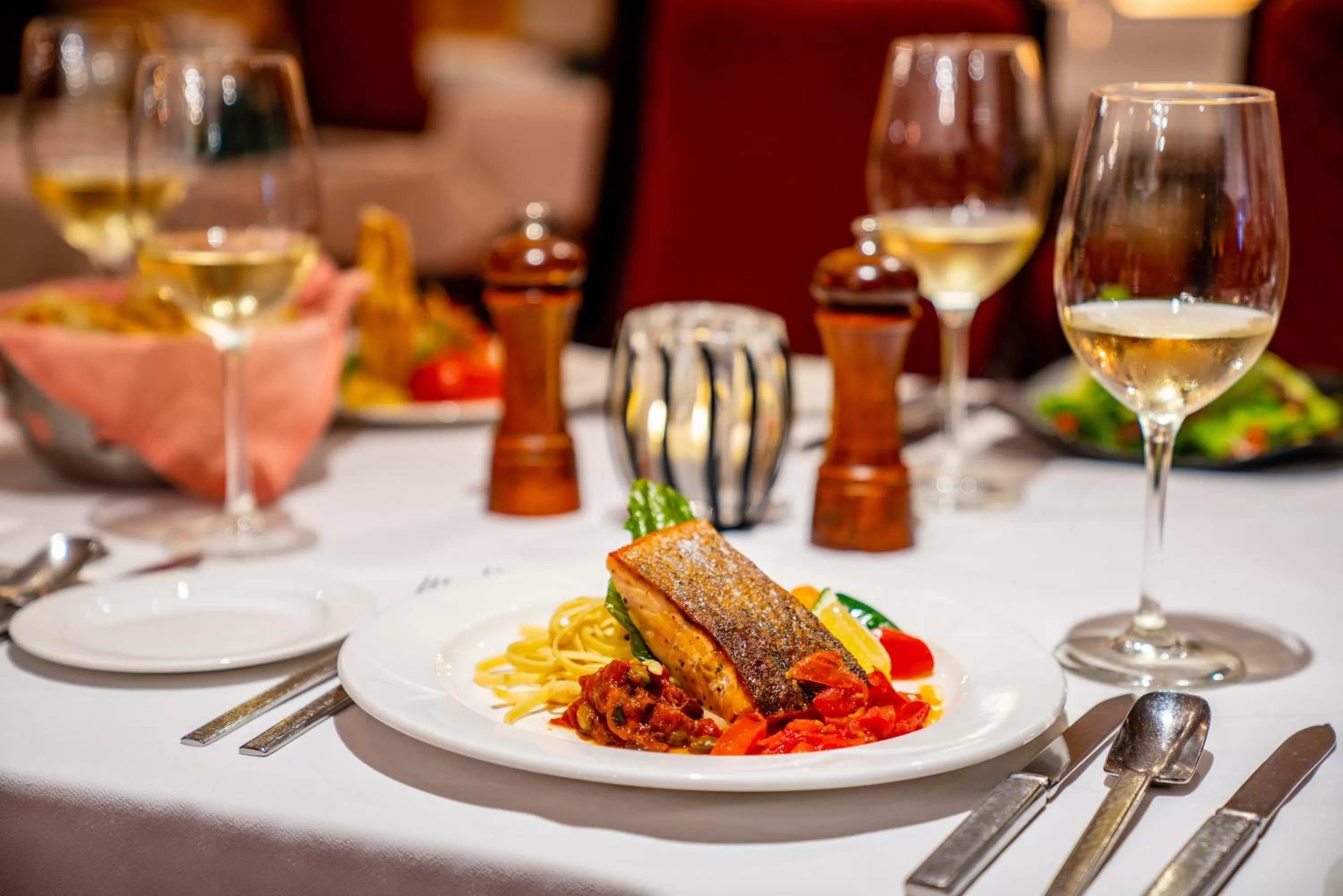 Food close-up in Dreams Rose Hall All-Inclusive Resort & Spa