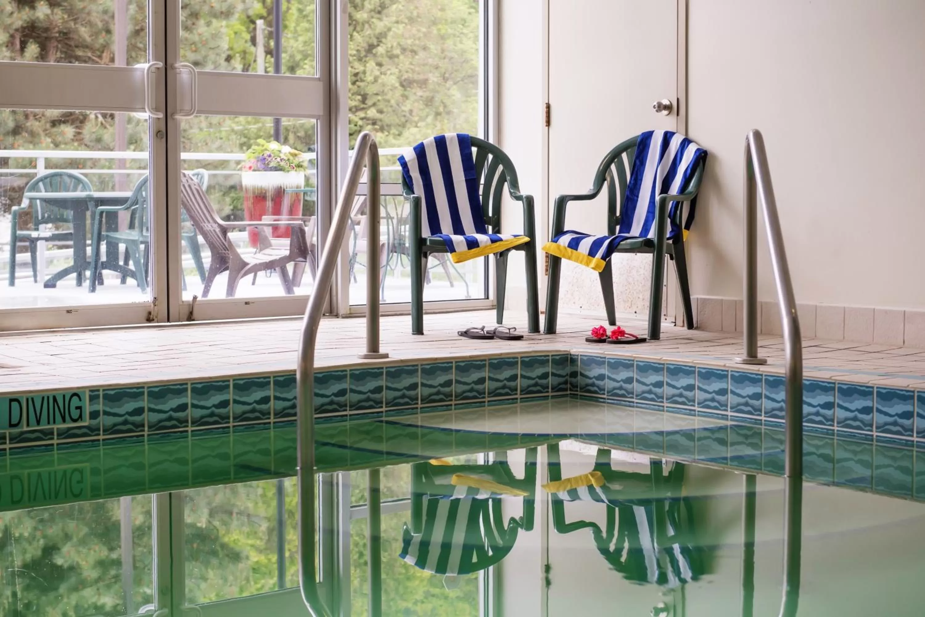 Swimming pool in Harrison Beach Hotel