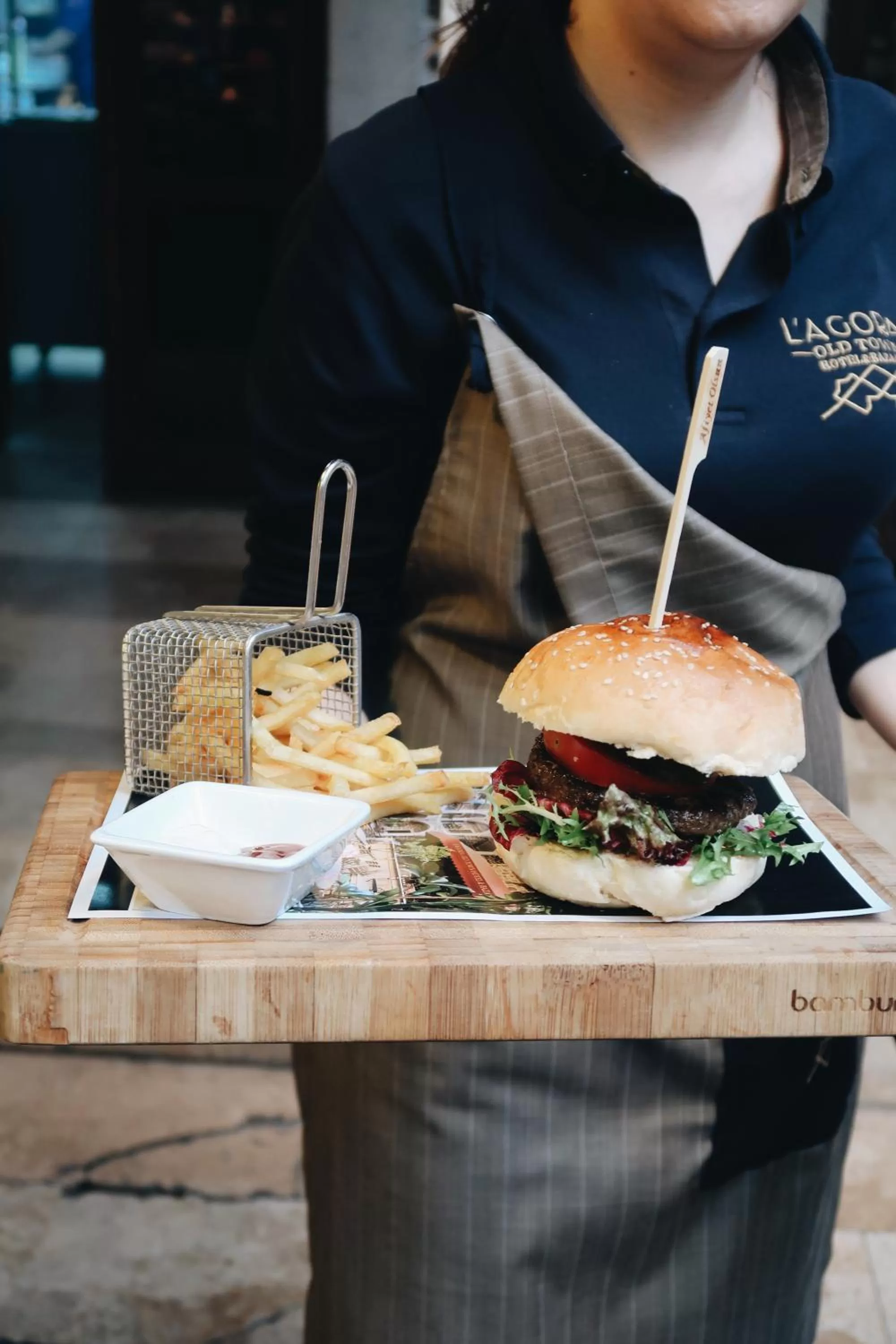 Food in L'Agora Old Town Hotel & Bazaar