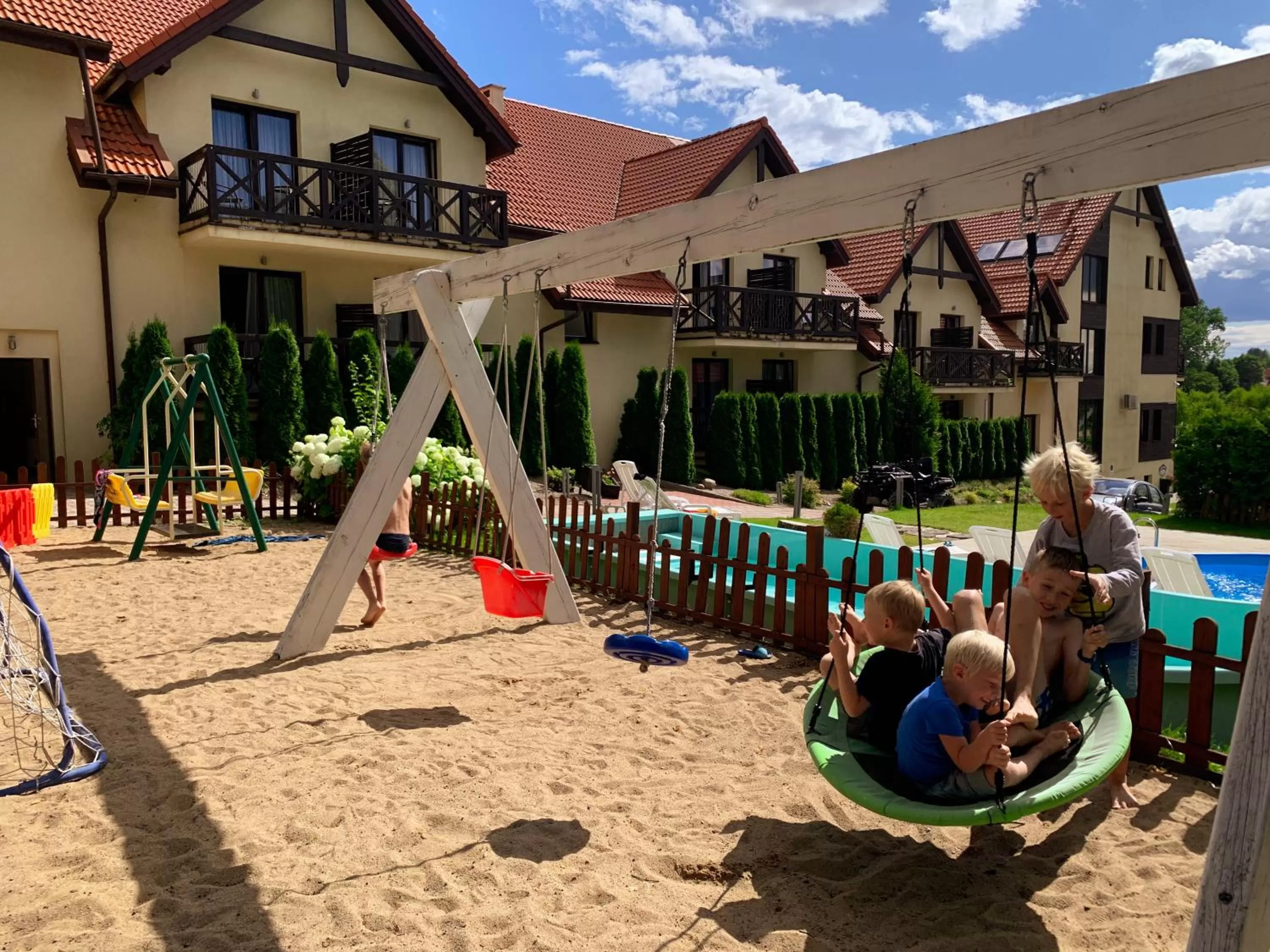 Children play ground in Hotel Santa Monica