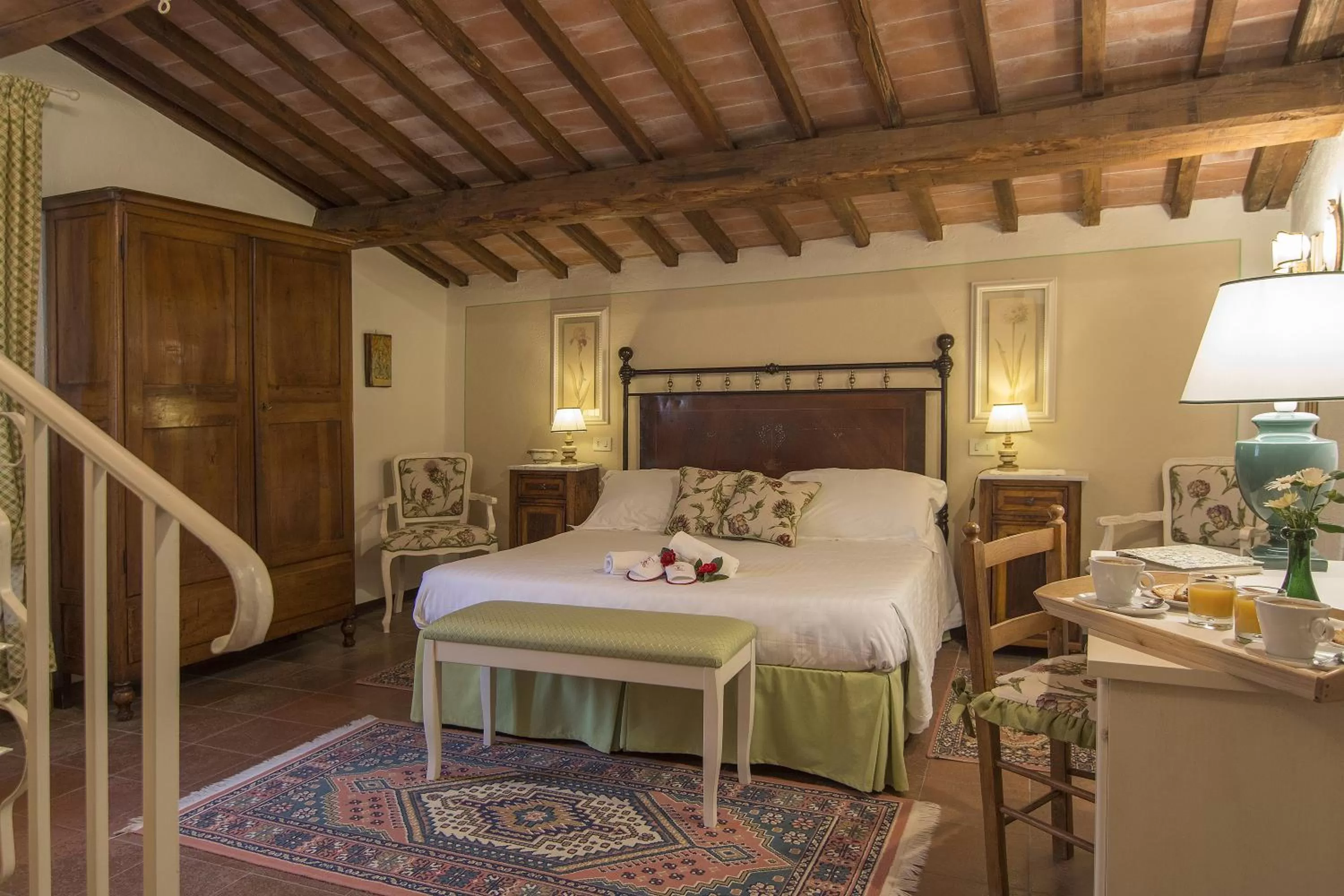 Bedroom, Bed in Hotel Belvedere Di San Leonino
