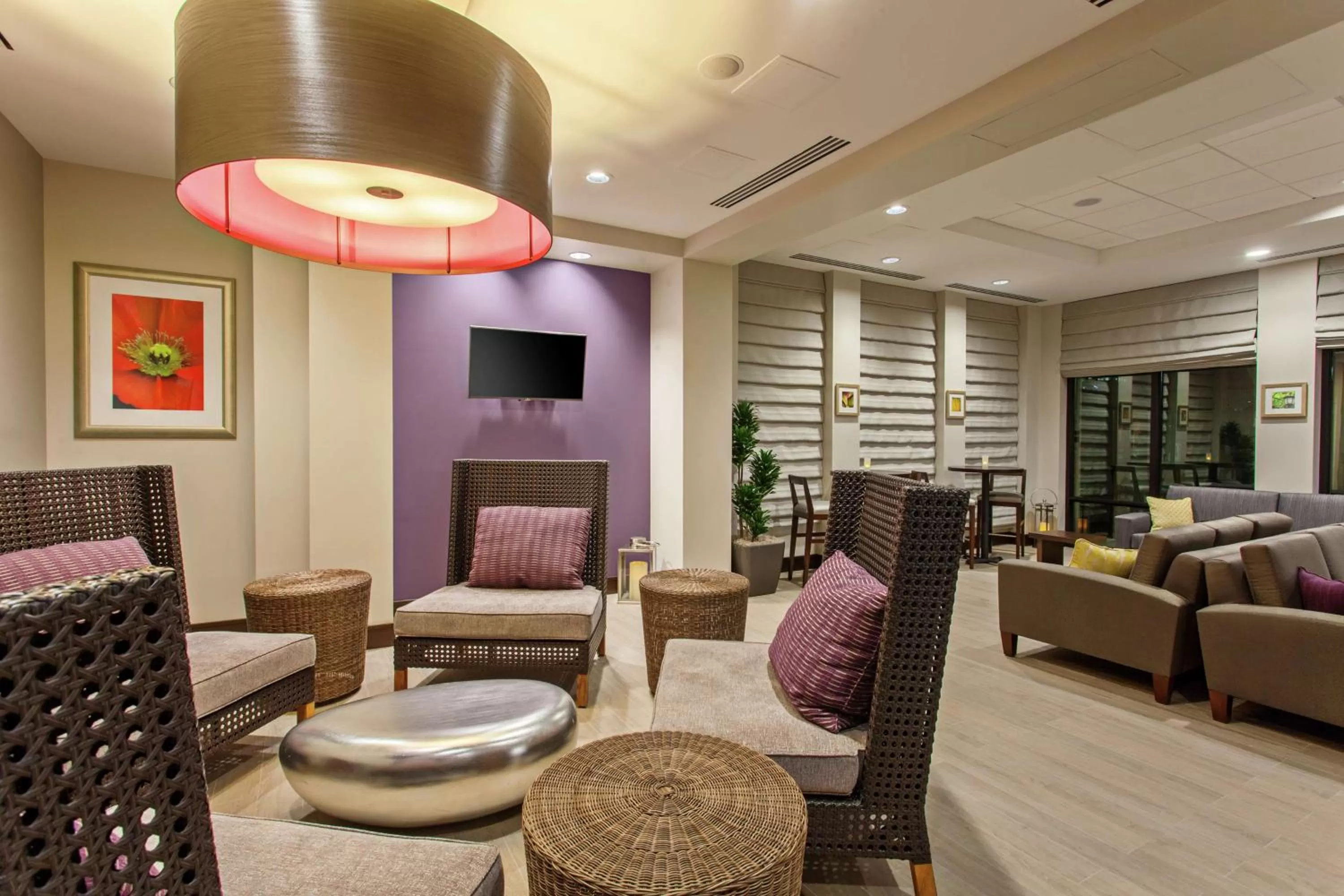 Lobby or reception in Hilton Garden Inn Irvine/Orange County Airport