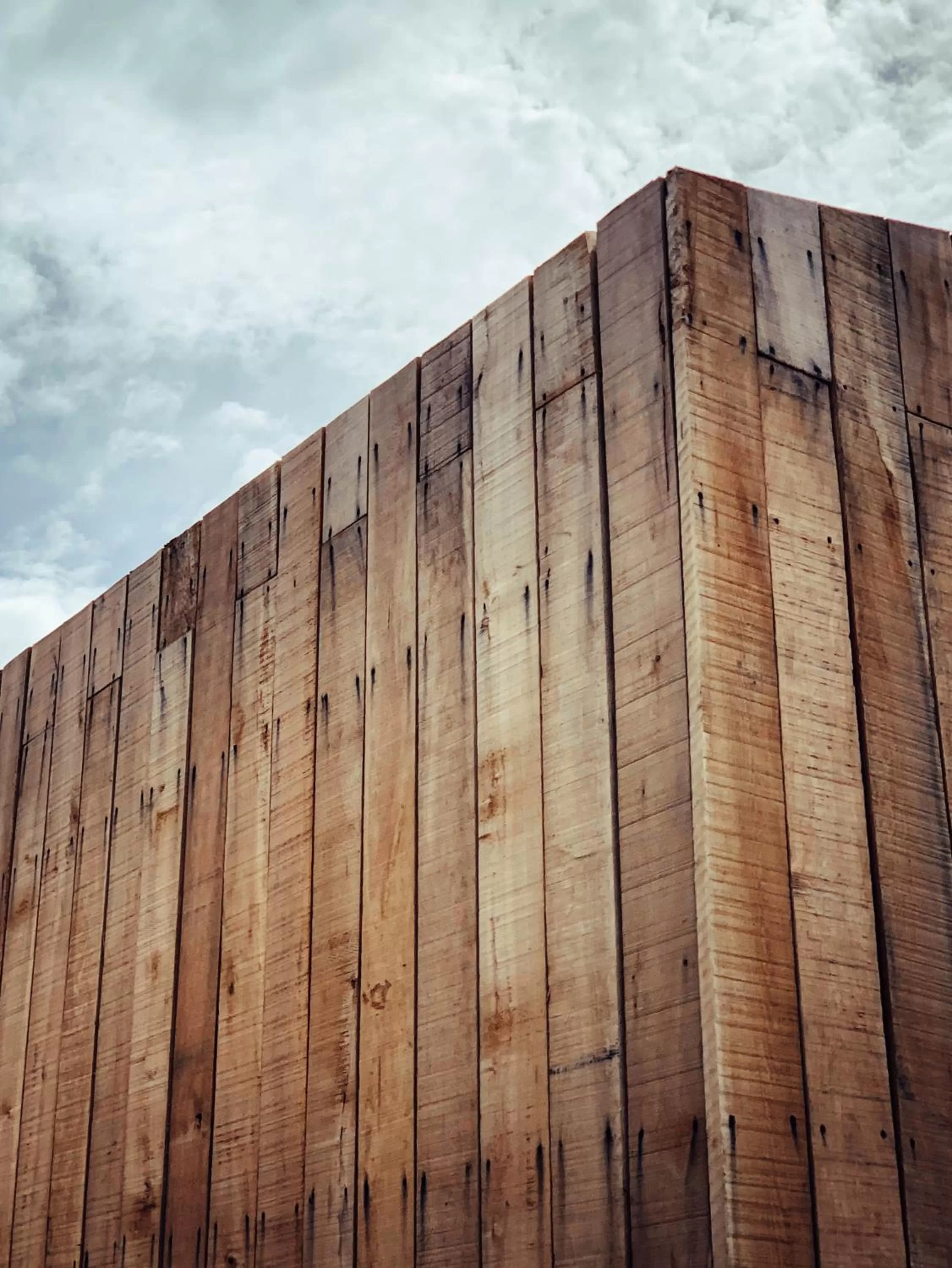 Facade/entrance in AKA Patagonia