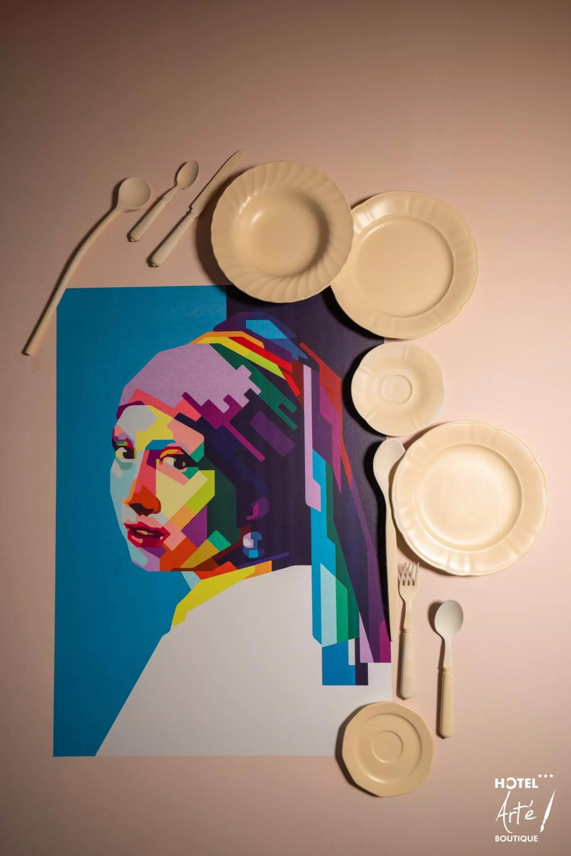 Decorative detail in Art'e Boutique Hotel