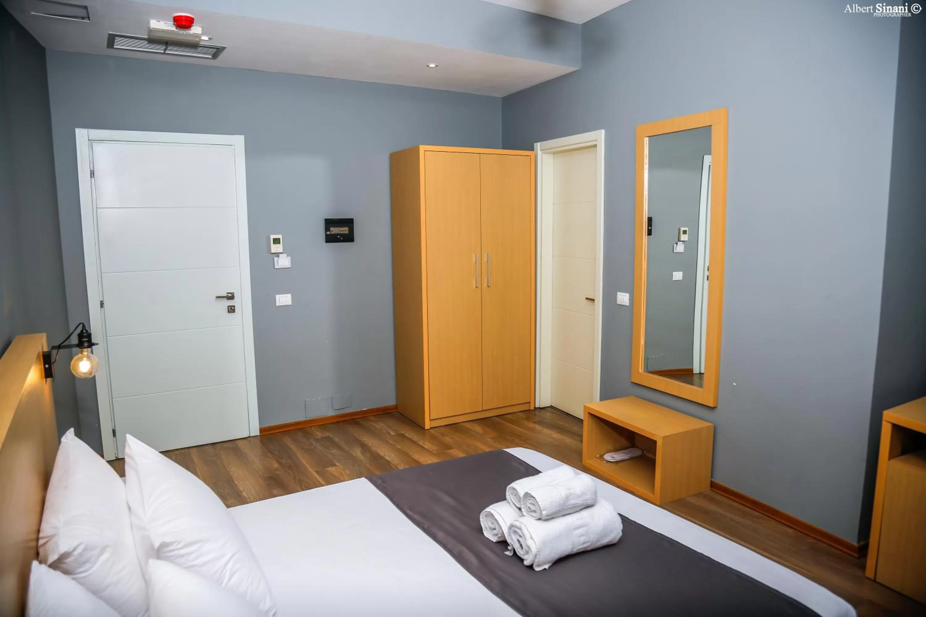 Bed in Arc Hotel Tirana