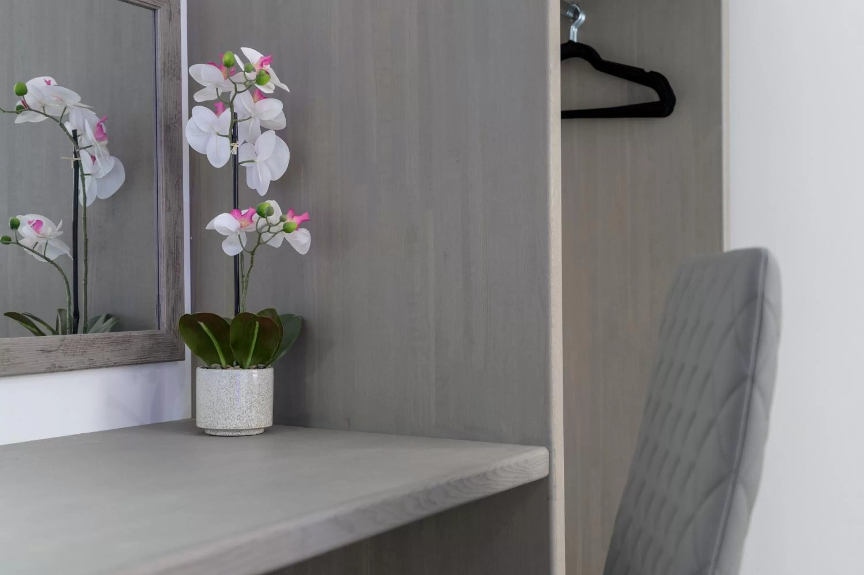 Bedroom in The Stanley Hotel