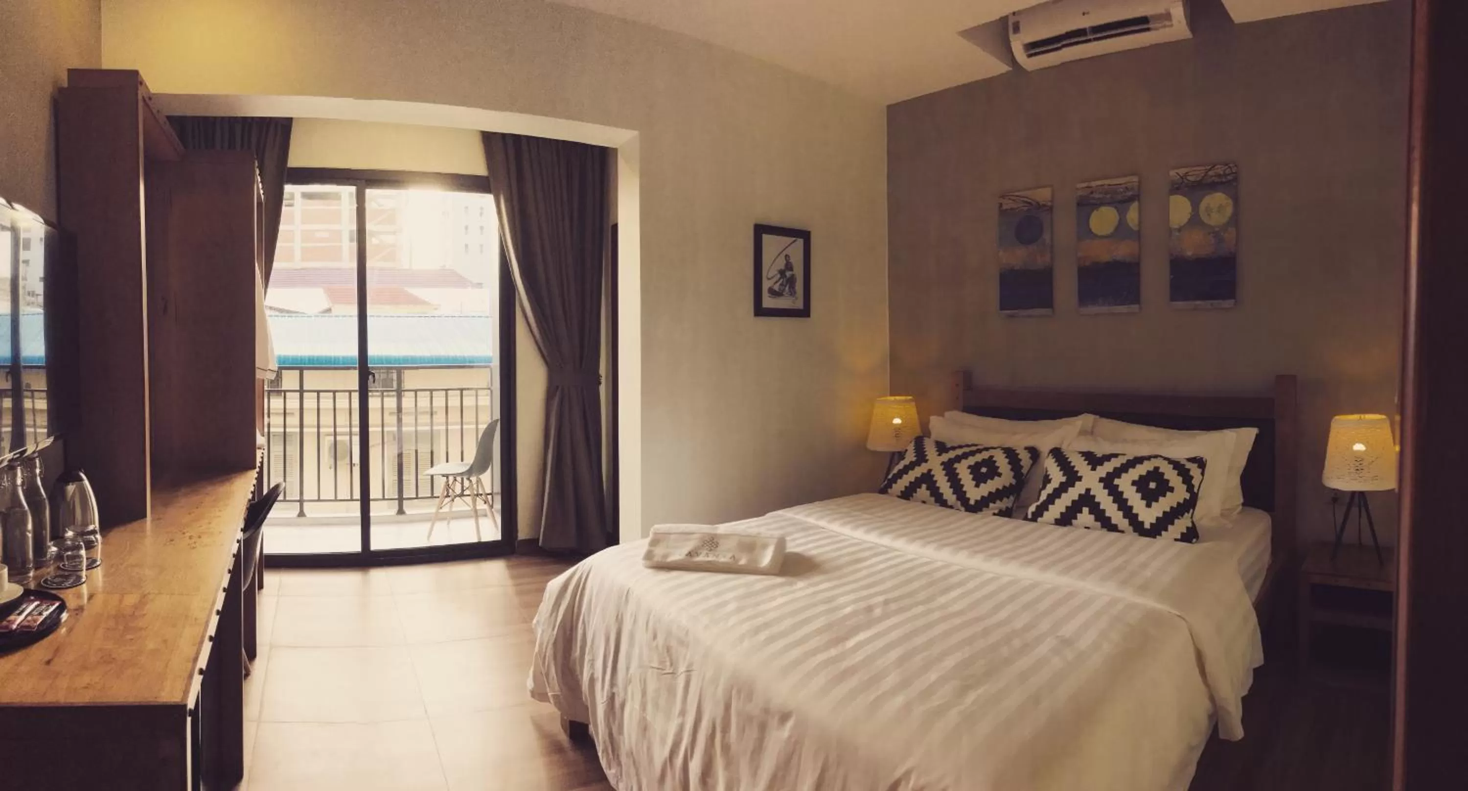 Superior Double Room with Balcony in Lavanya Boutique Hotel