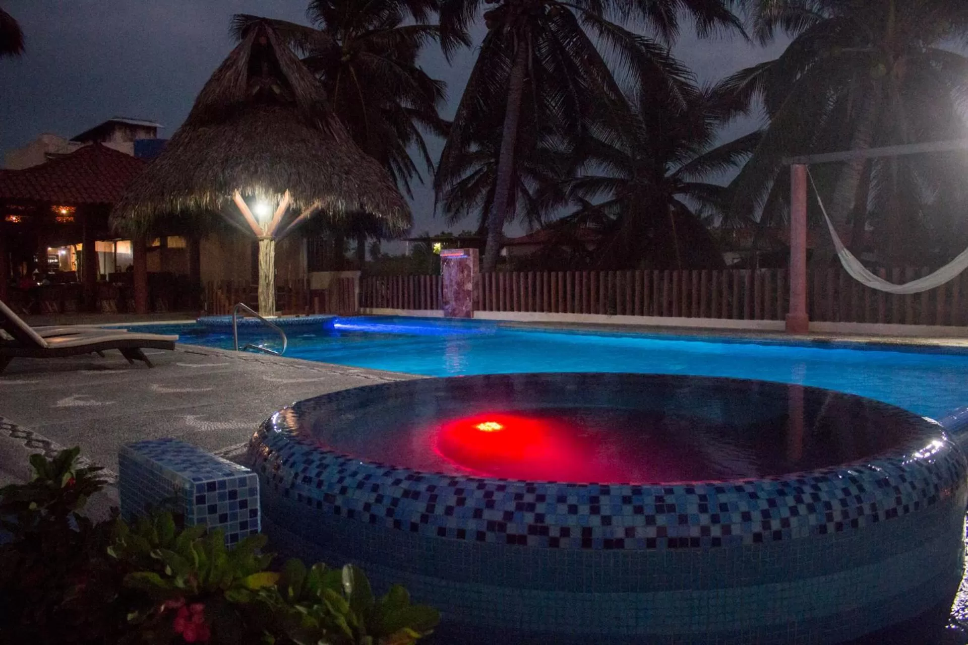 Swimming pool in Hotel Villas Punta Blanca