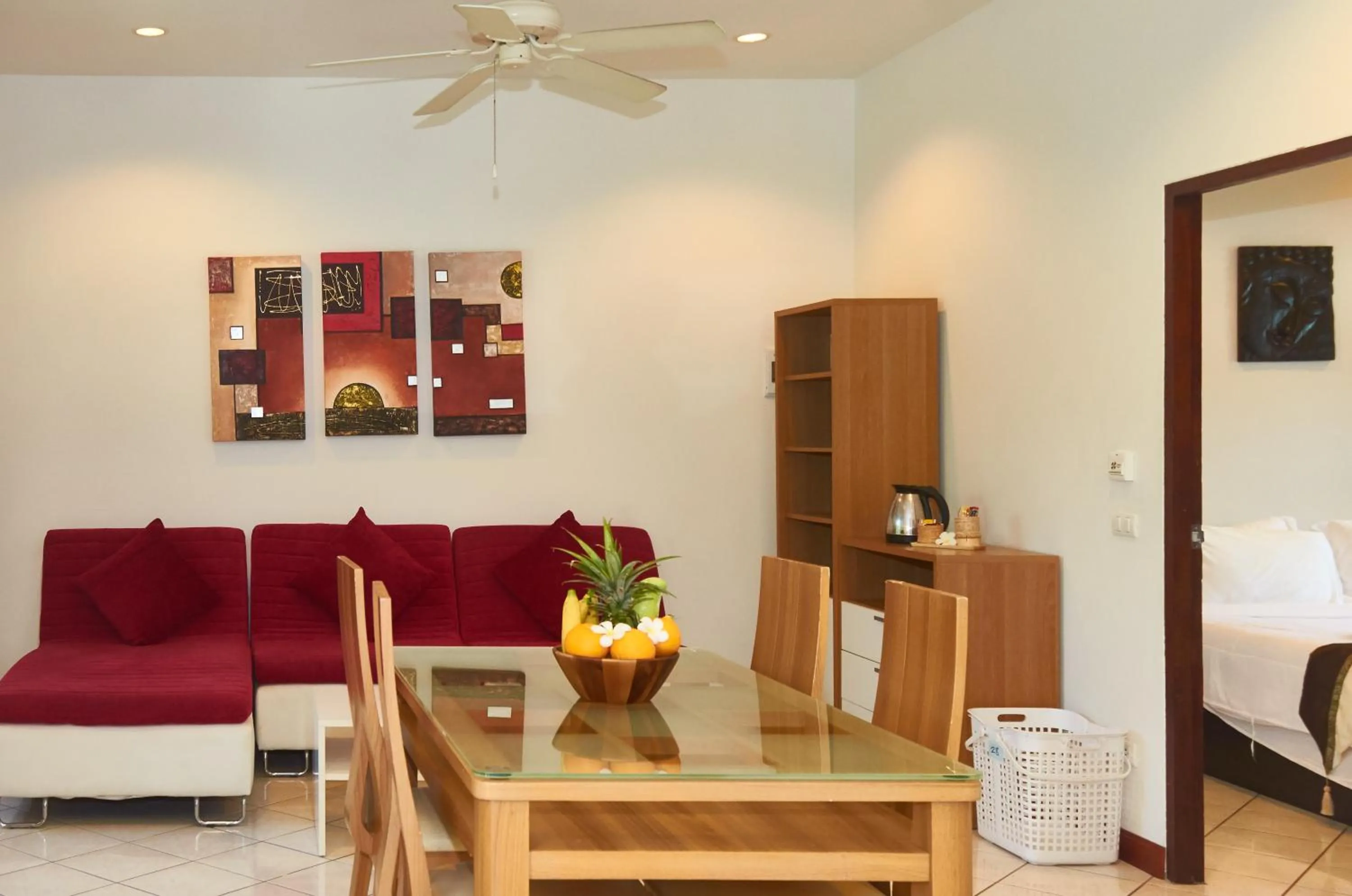 Living room in Phuket Riviera Villas Hotel