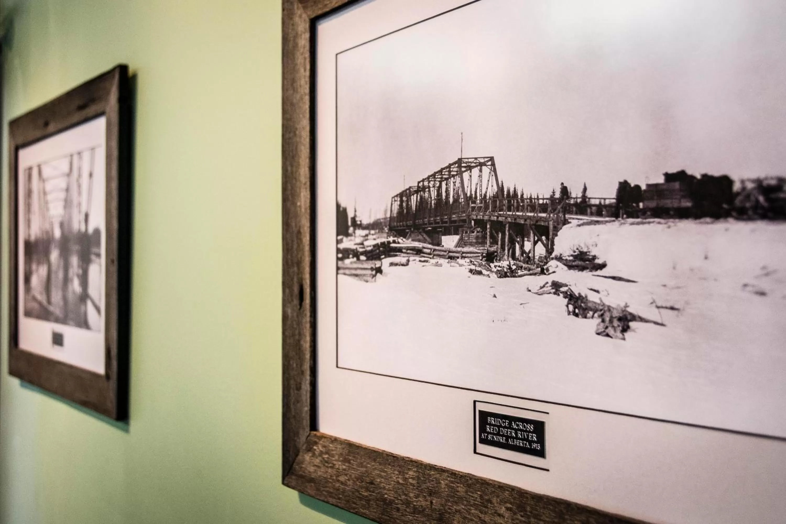 Decorative detail in Rustlers Lodge