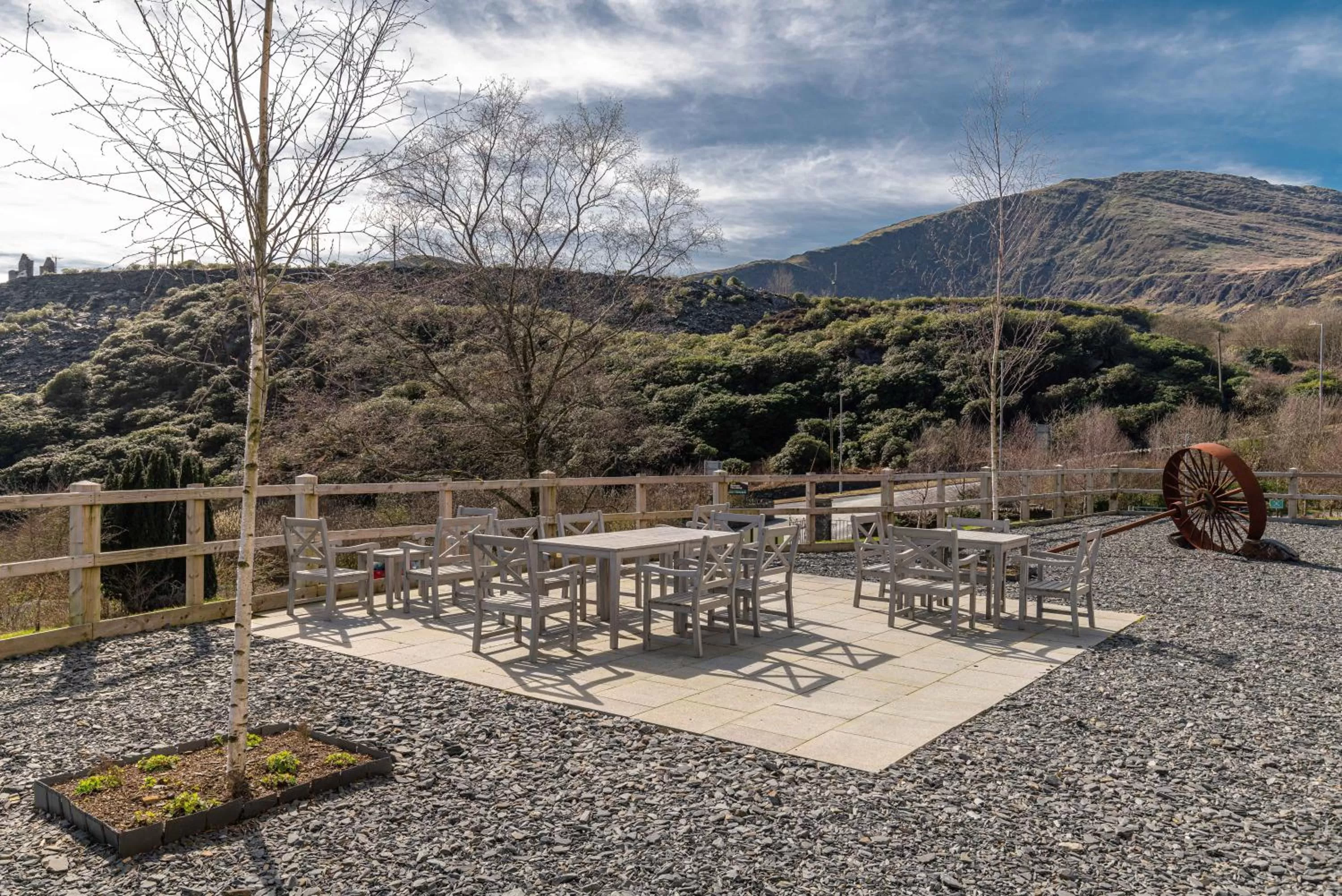 Mountain view in Plas Weunydd