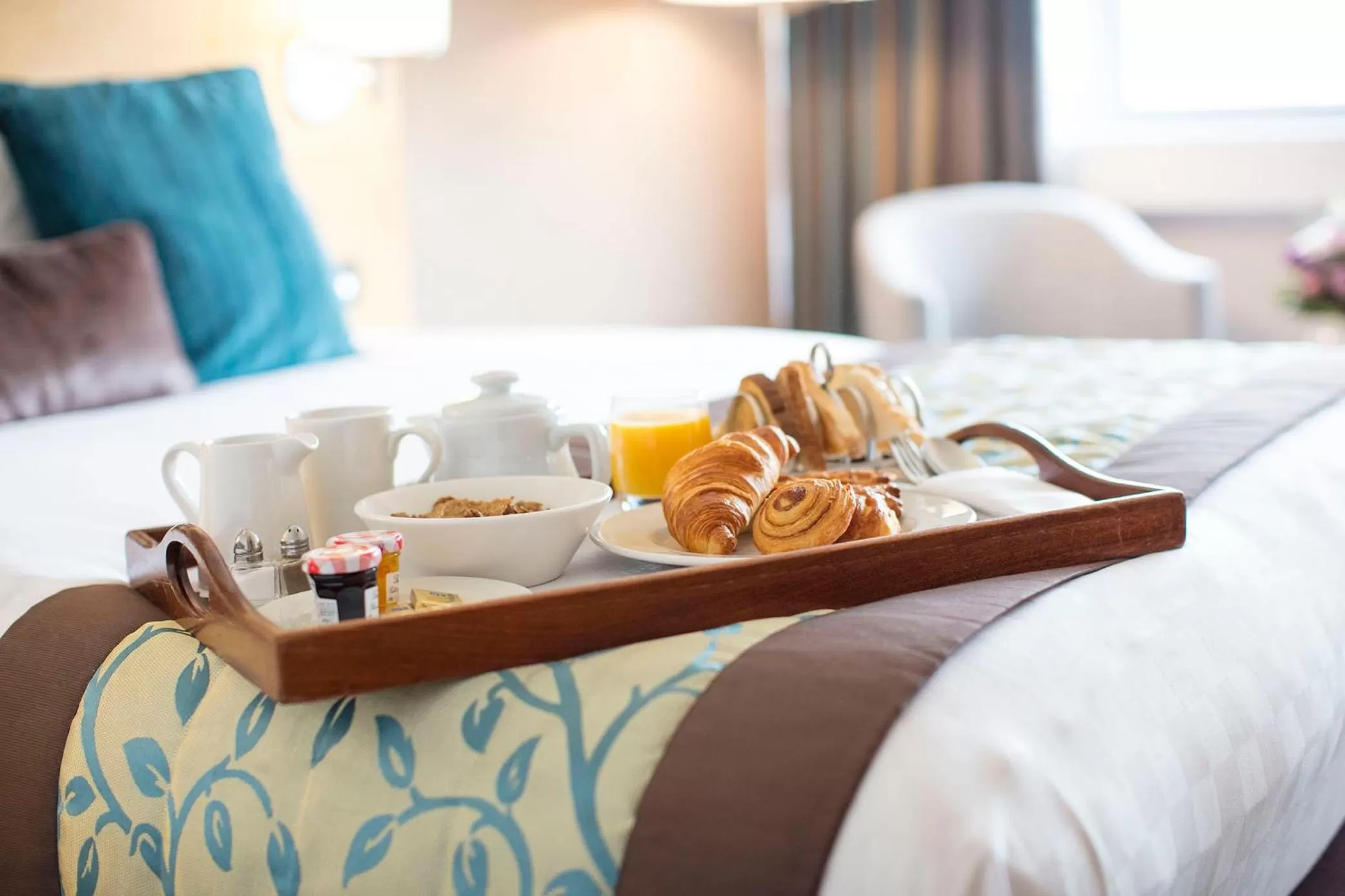 Continental breakfast, Bed in The Tower Hotel, by Thistle
