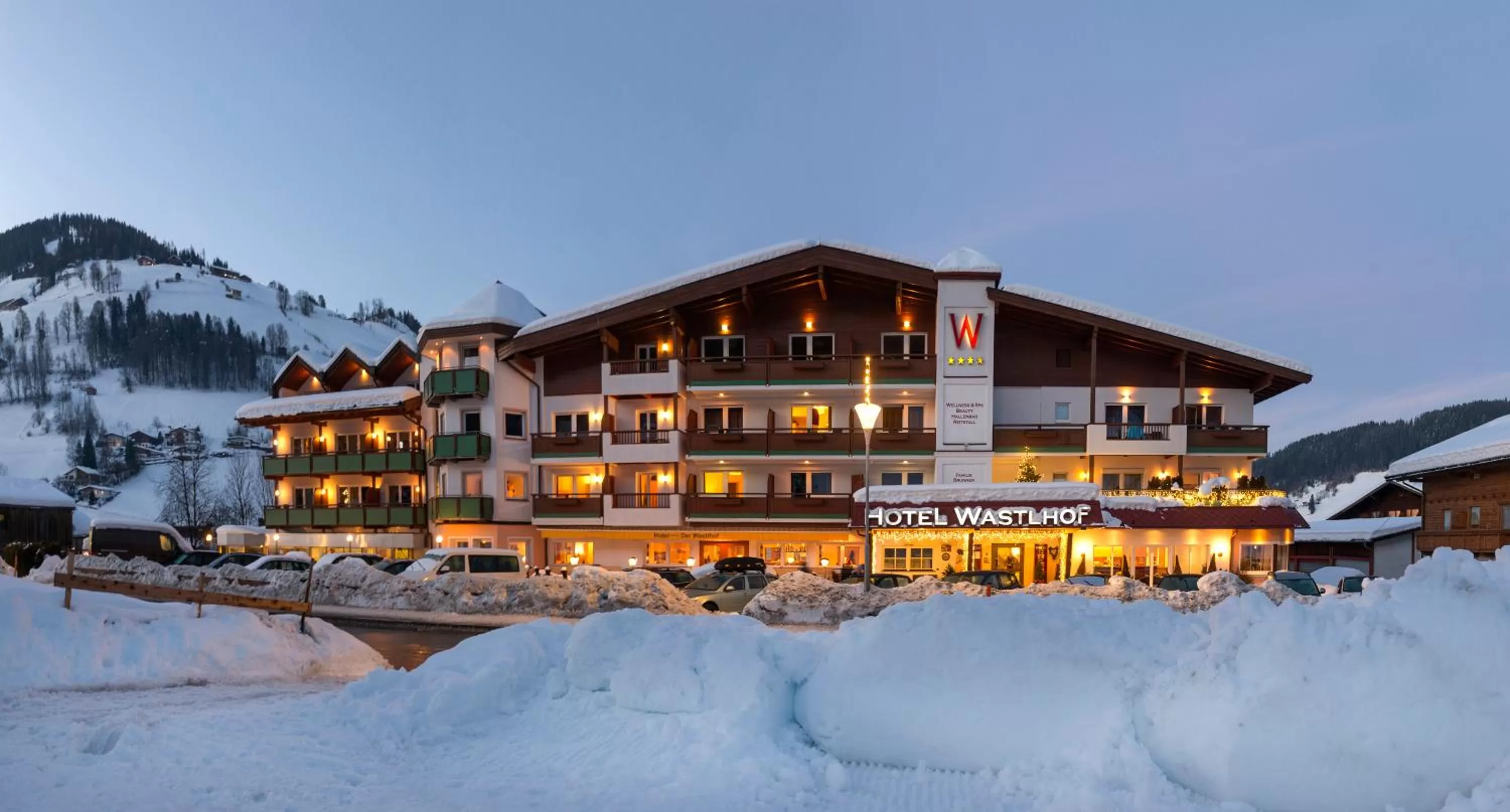 Property building in Hotel Der Wastlhof - direkt an der Skipiste Wellness & Spa