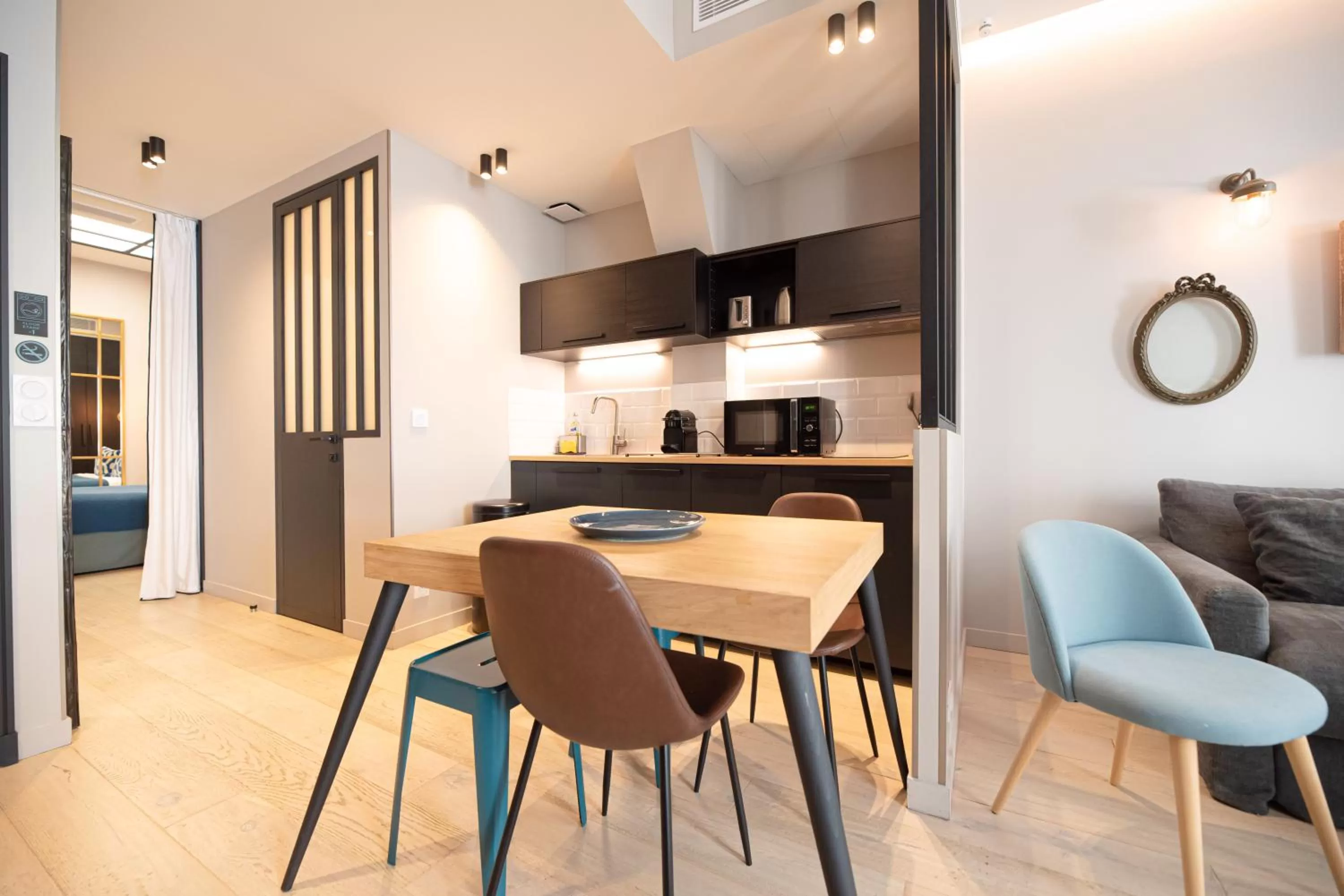 Kitchen or kitchenette in Résidence du Louvre
