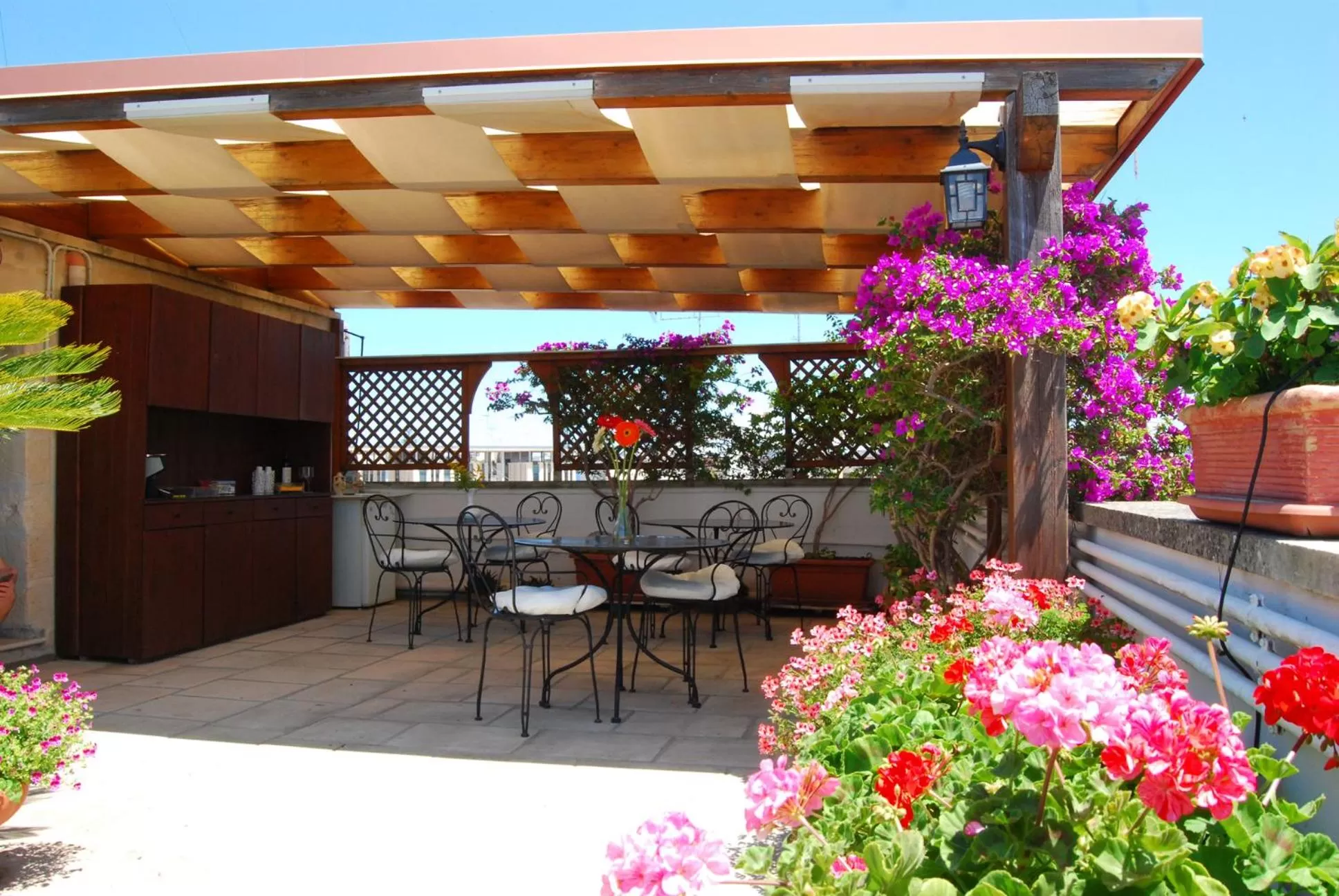 Balcony/Terrace in B&B Corte Barocca