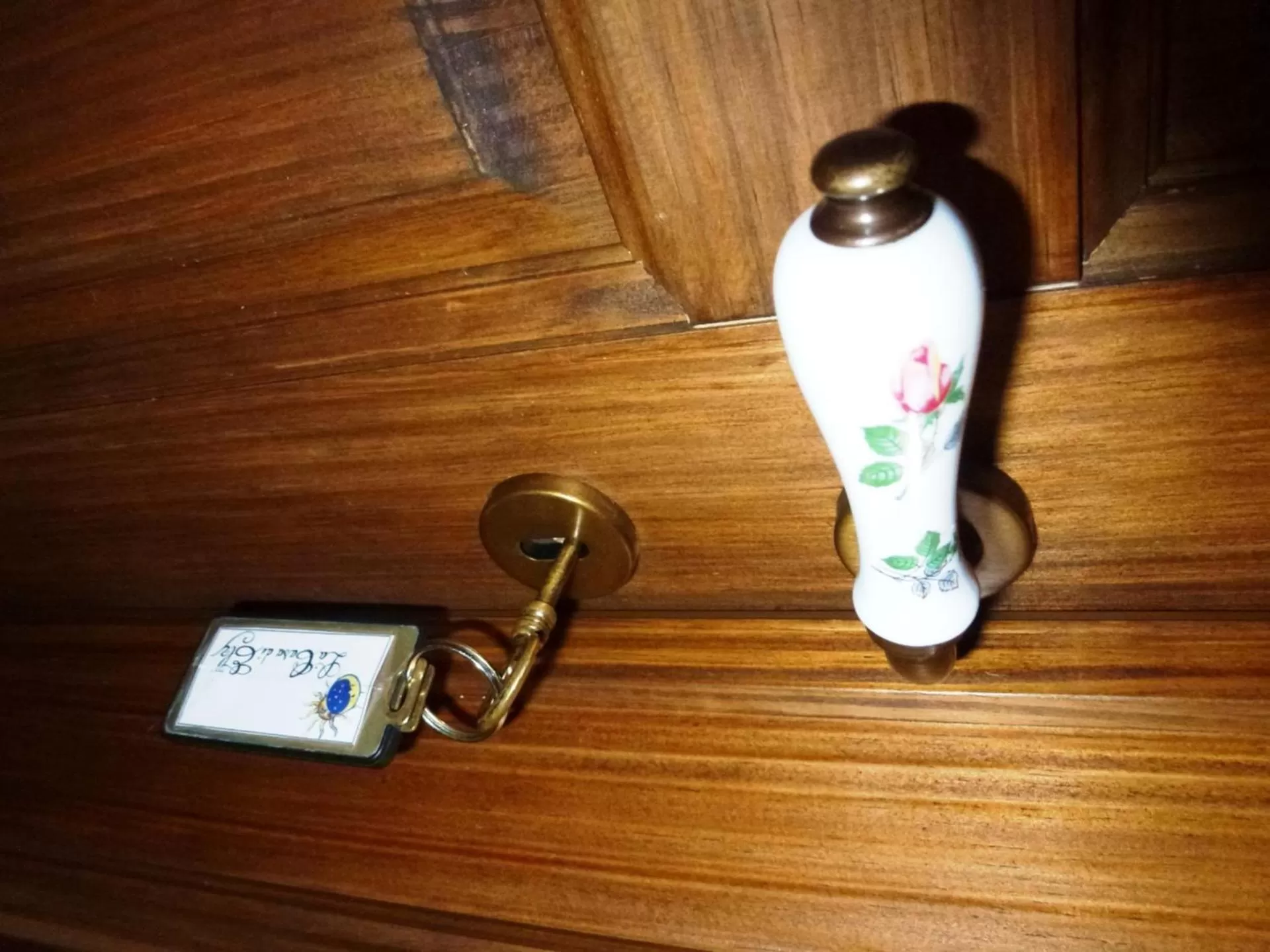 Decorative detail in b&b La casa di Ely