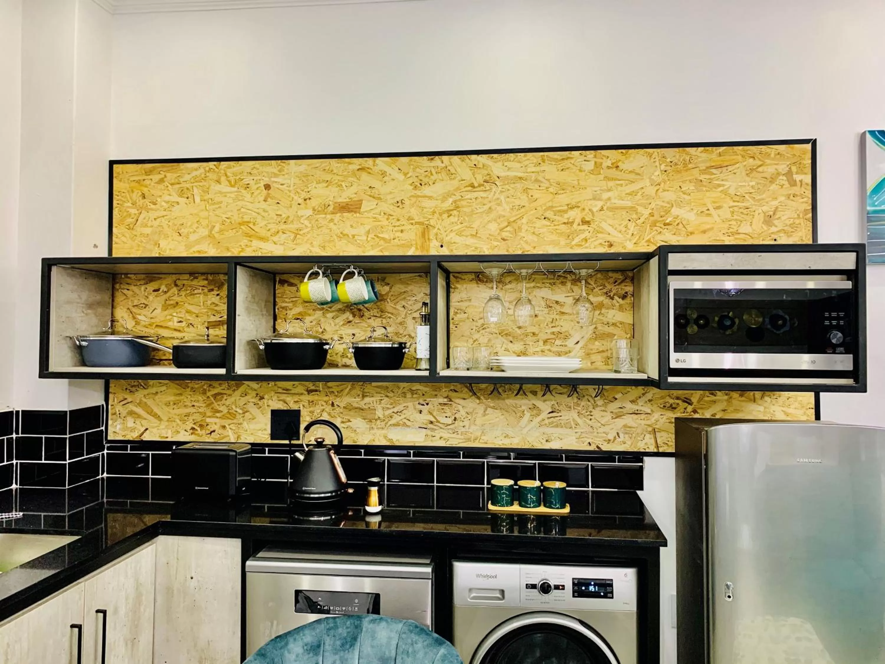 Kitchen or kitchenette, Kitchen/Kitchenette in 24 On Basil Inventive suites