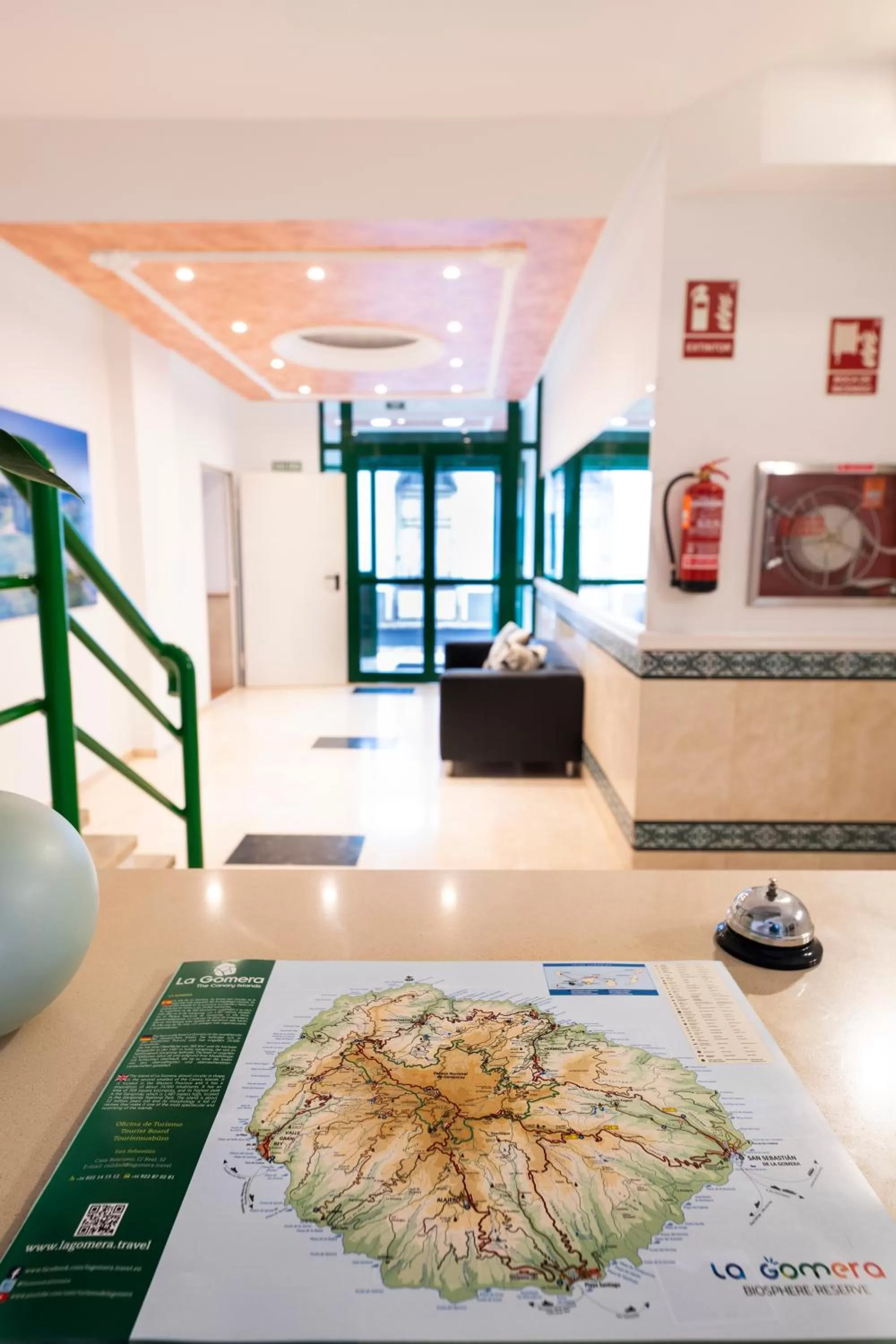 Lobby or reception in Hotel Apartamentos Villa Gomera