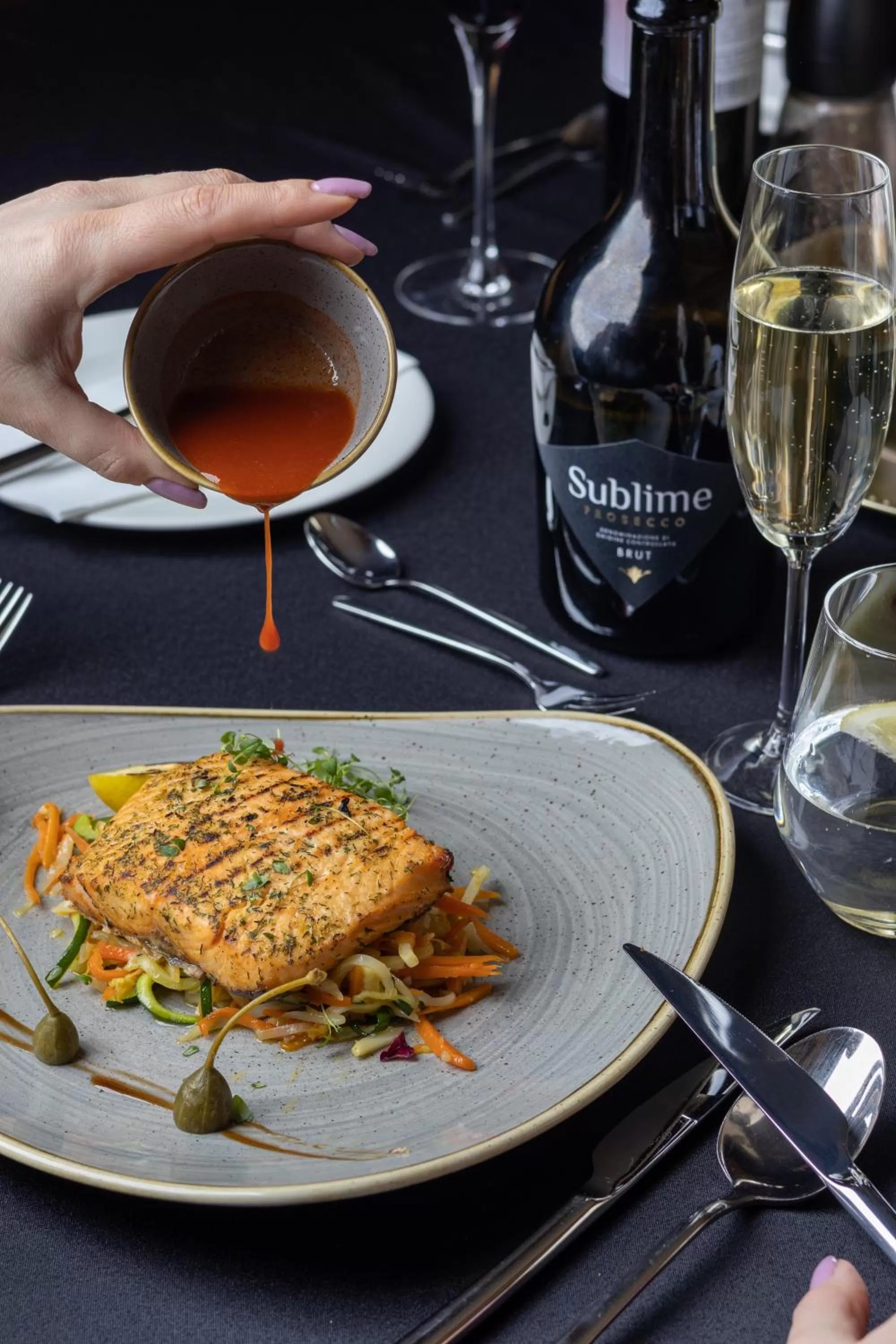 Restaurant/places to eat in Hotel META Resort & Vine SPA